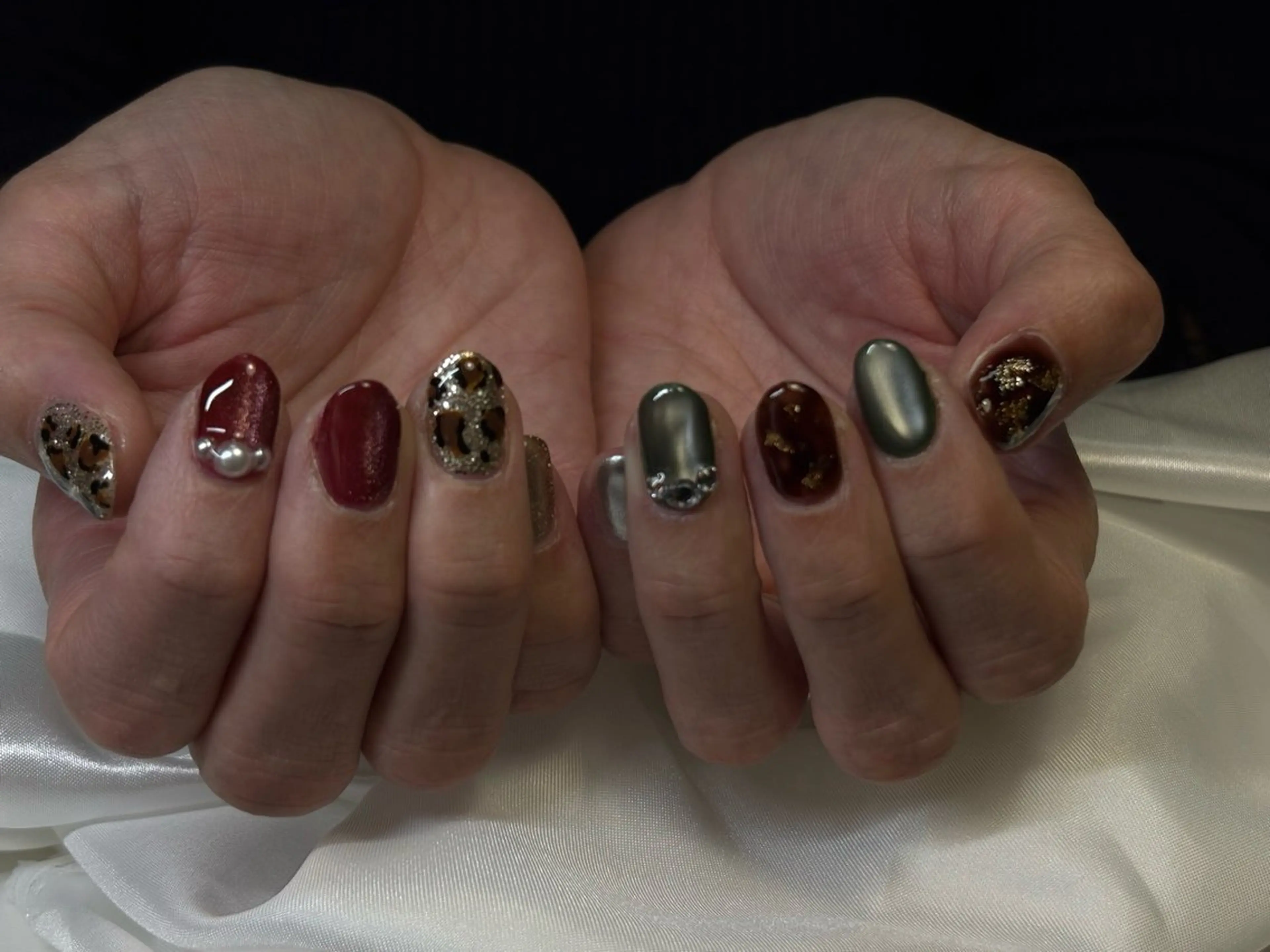 ハンドネイル　ニュアンスの写真