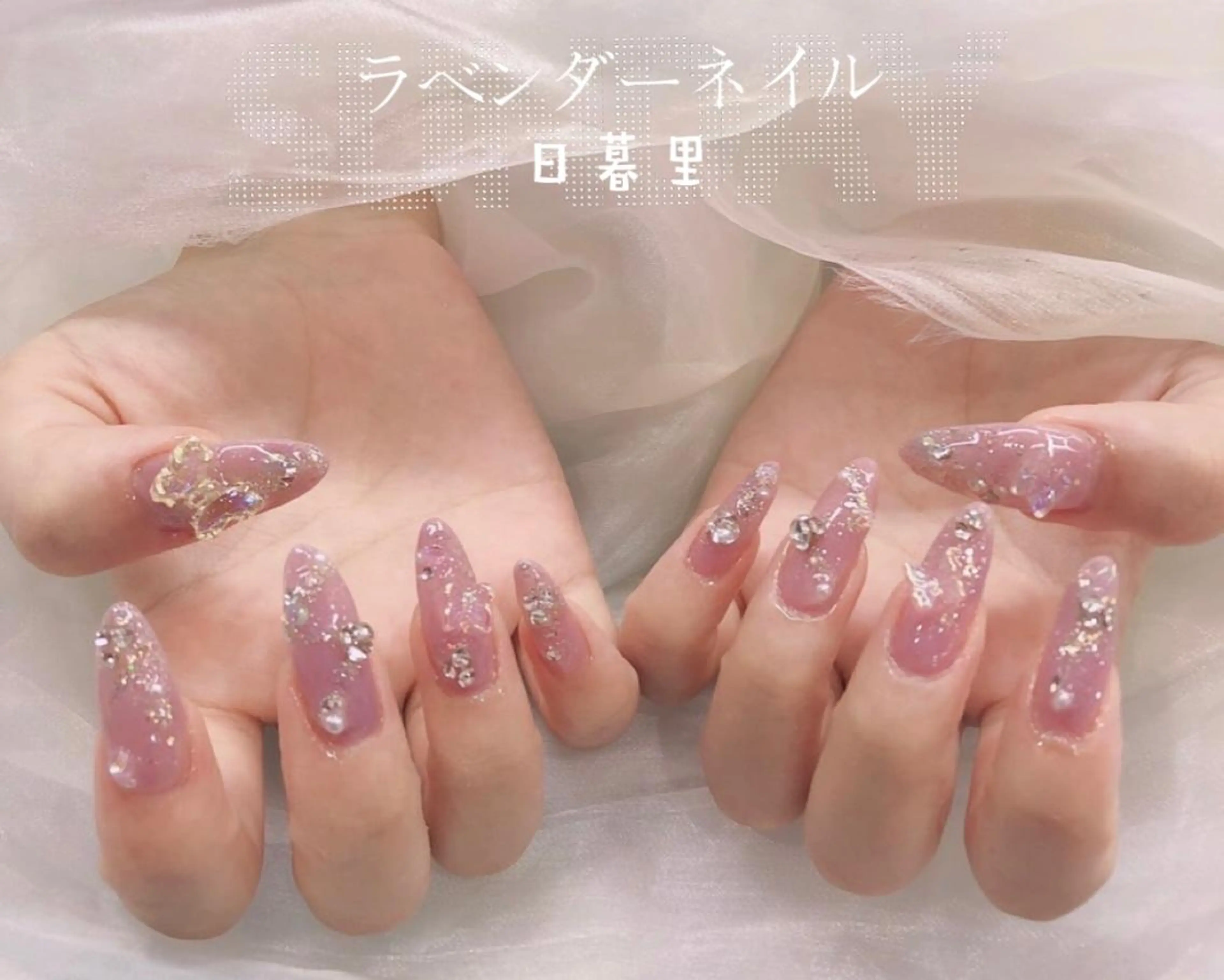 ネイル ラベンダーネイルサロン所属・日暮里♡研修生 チクさん（一同）のネイルデザイン