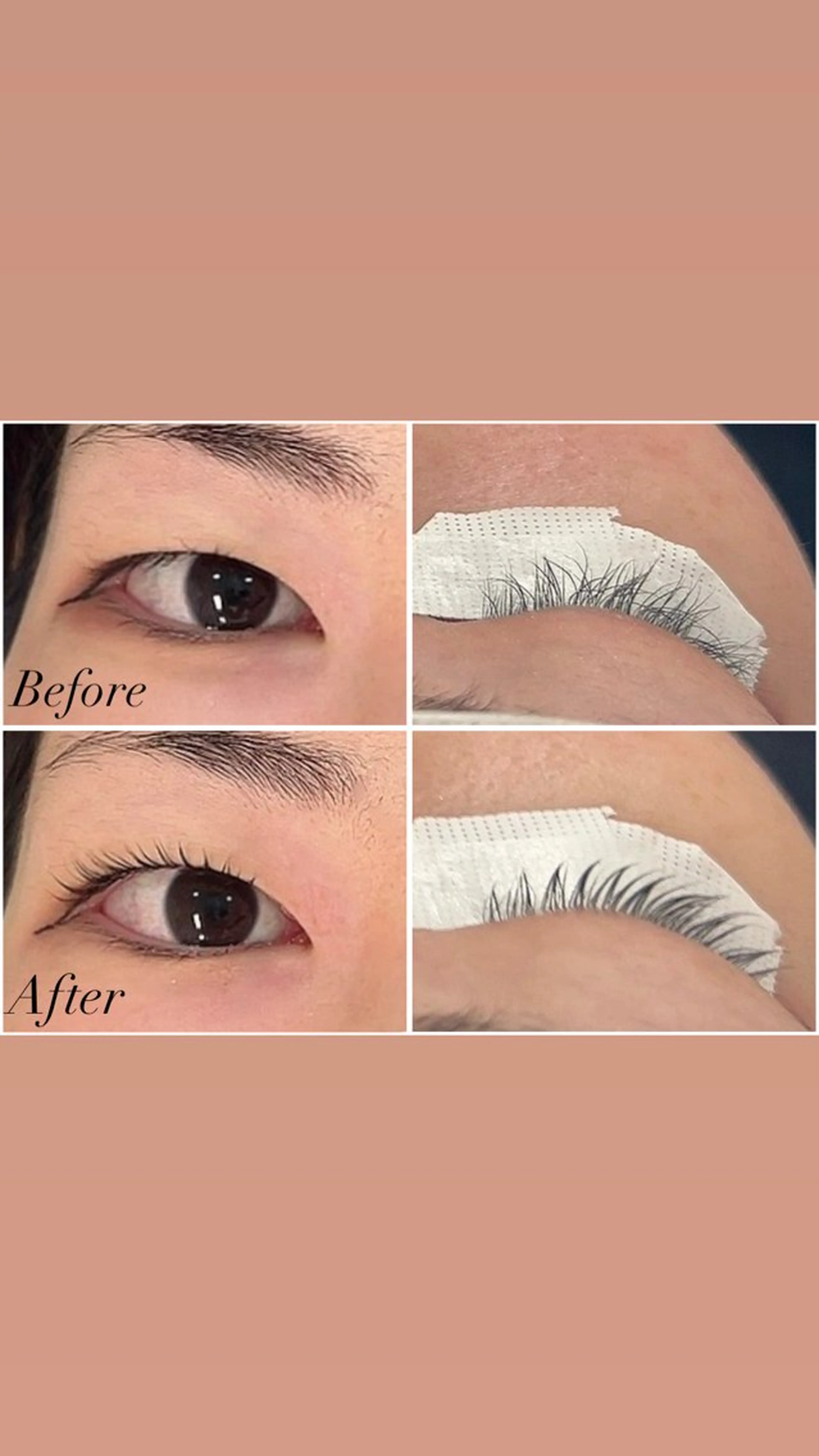 マツエク・マツパ パリジェンヌラッシュリフト 一重×まつ毛パーマ マツパ Beautyeyel ash京都中央口店のマツエク・マツパデザイン