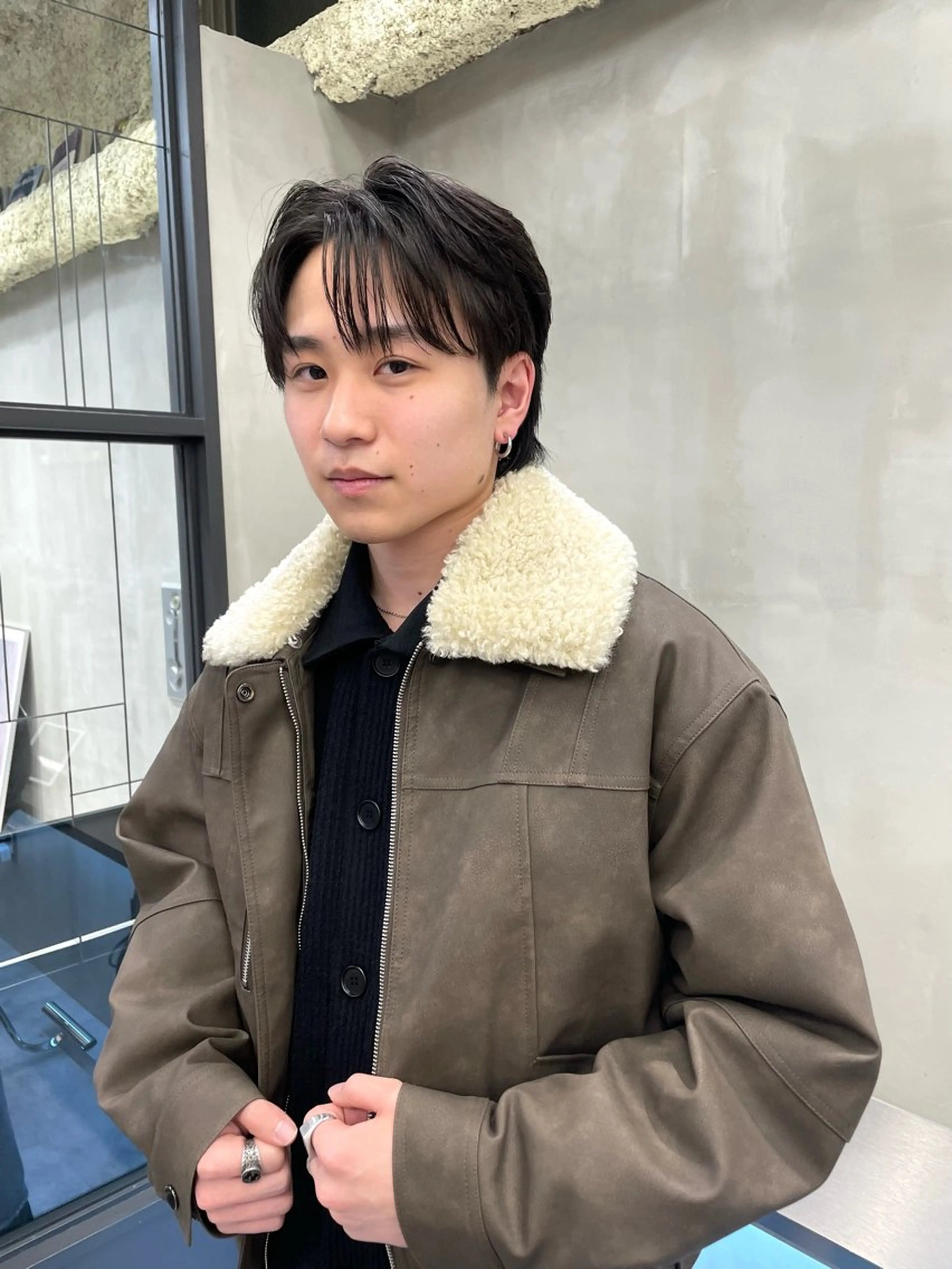 メンズ メンズウルフカット ウルフカット the path shogo🌻のヘアスタイル