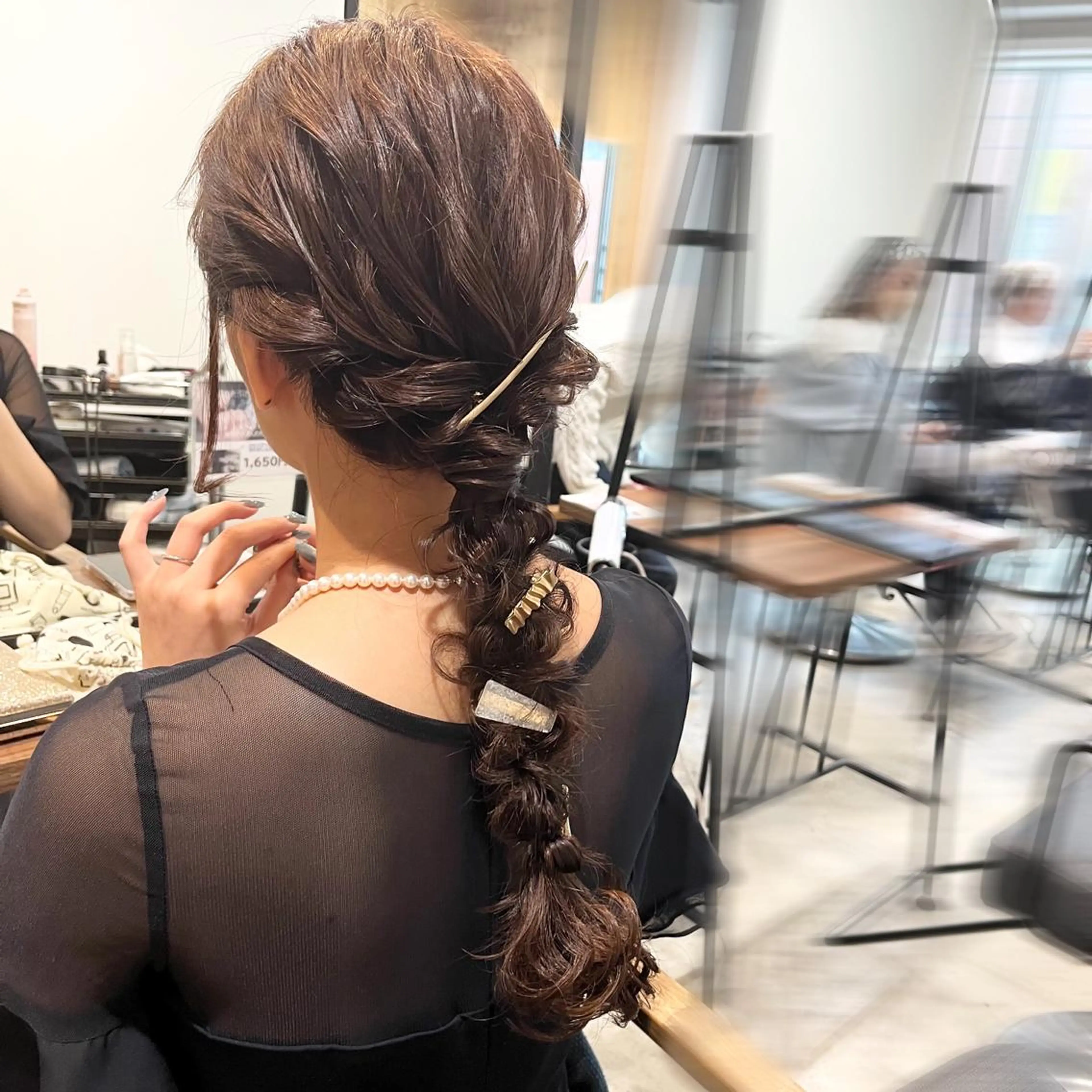 ロング ヘアアレンジ 🌷レイヤーカット/ フルキシオリ🌷のヘアスタイル