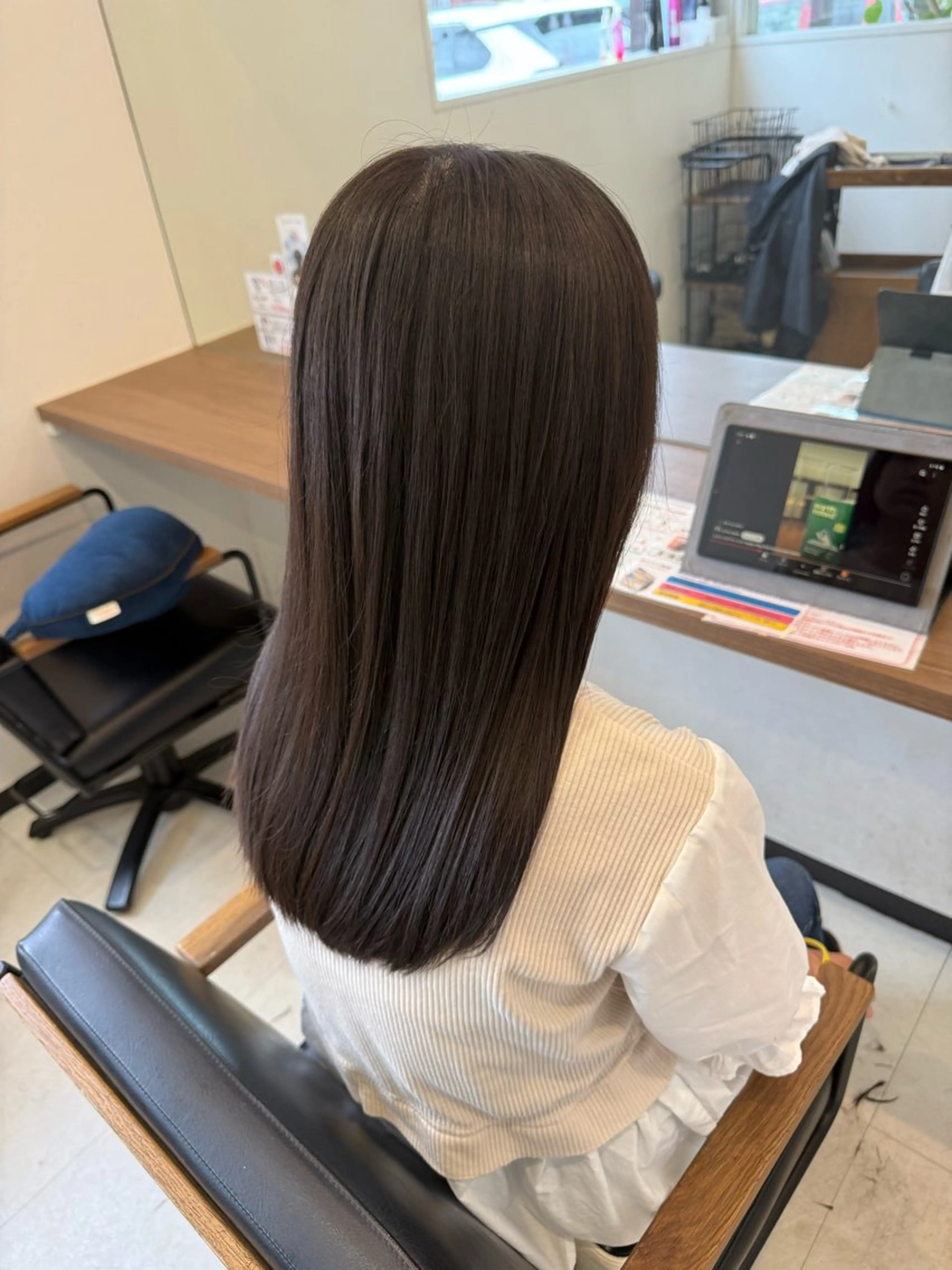 ロング 縮毛矯正 縮毛矯正 剣持 快吏ARISE✂️のヘアスタイル