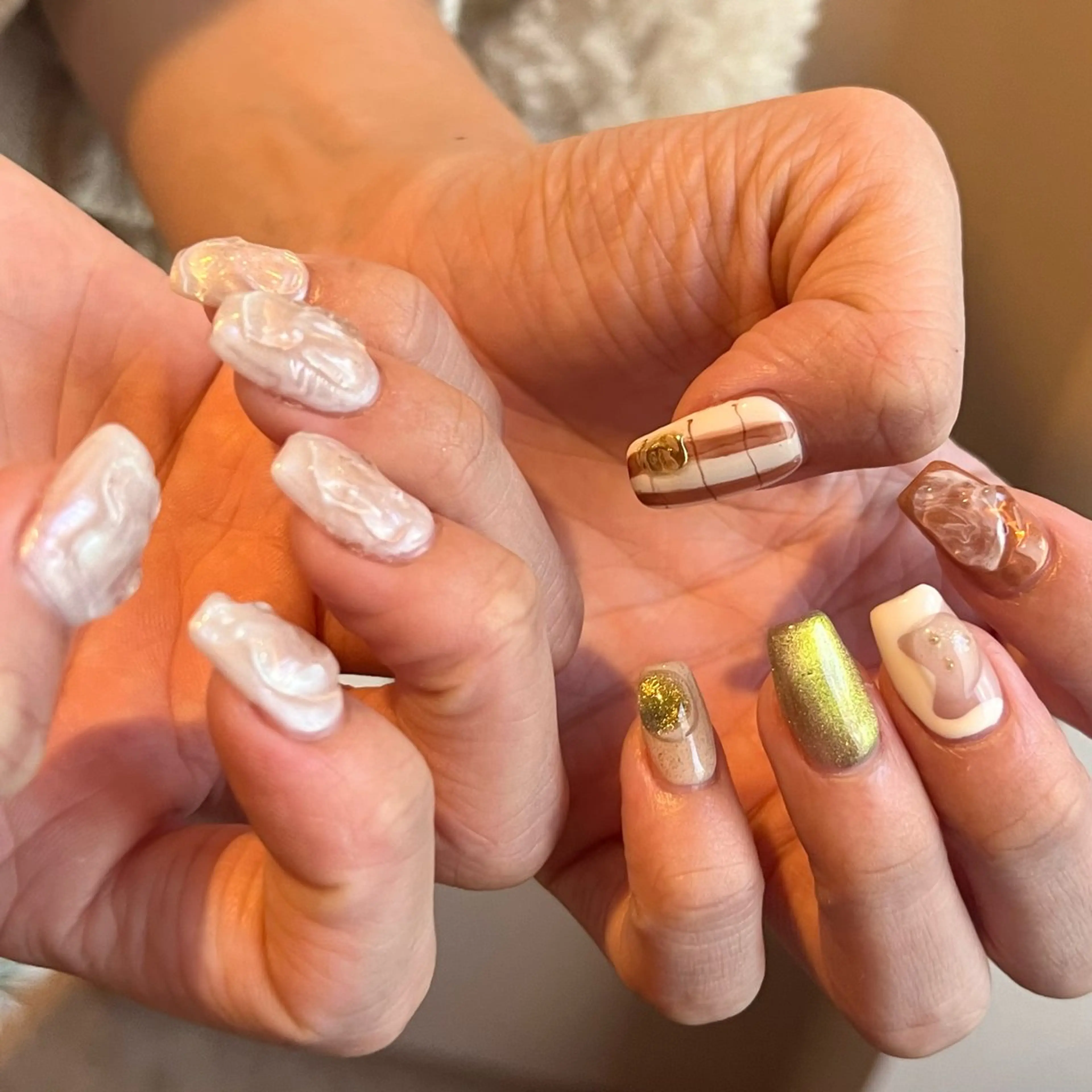 ネイル Yarm As Etel 。のネイルデザイン