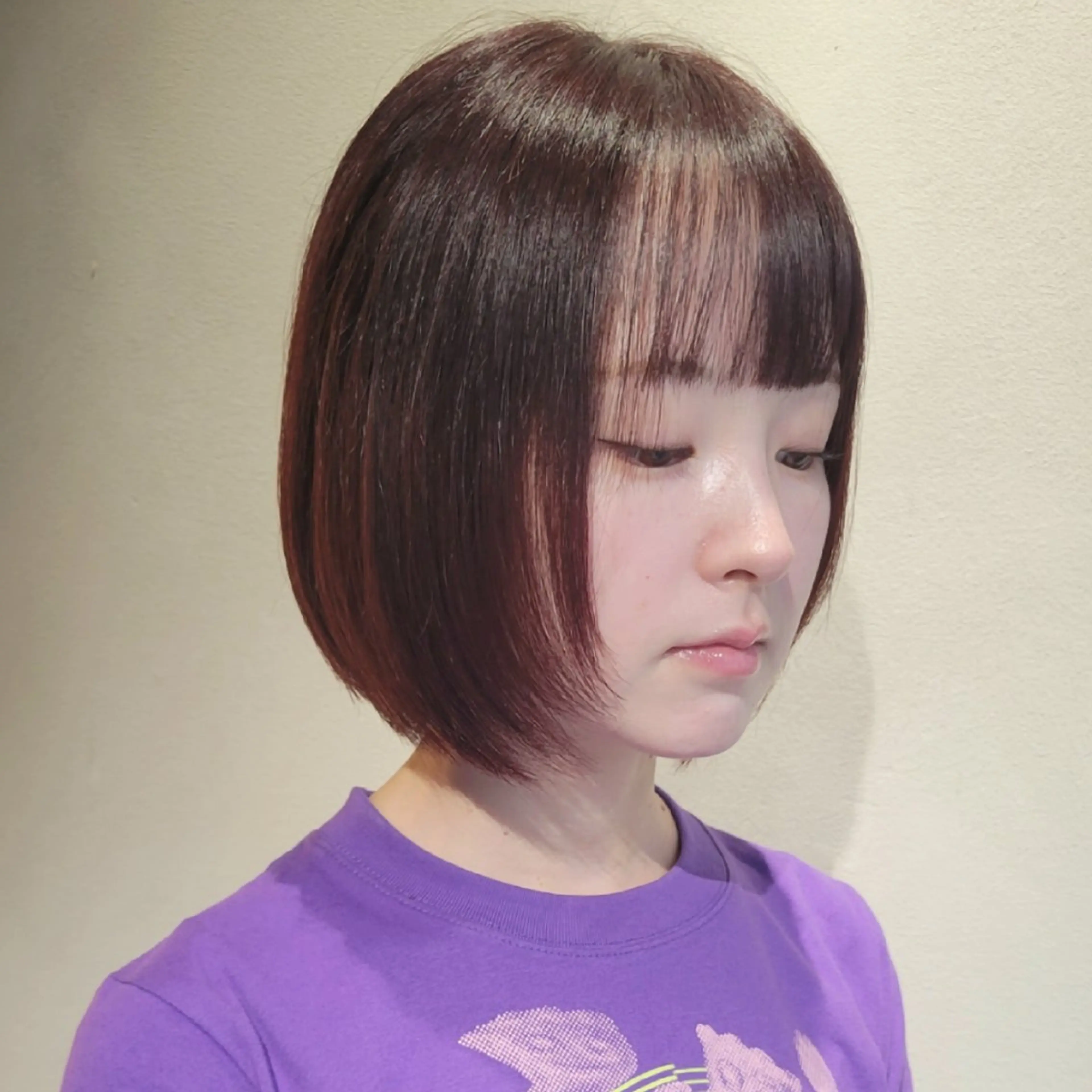 ショート ボブ カット Newton立川 白鳥翔平のヘアスタイル