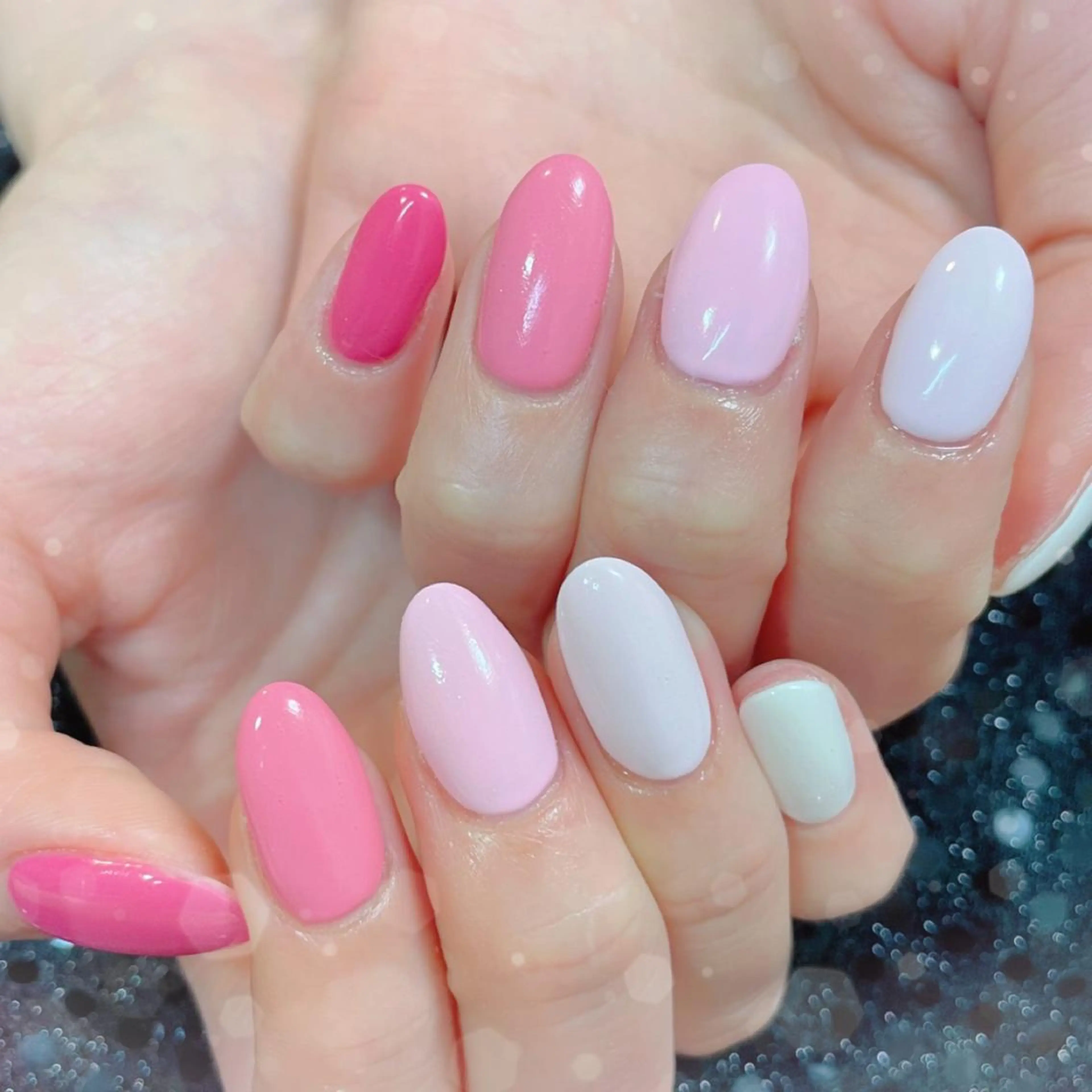 ネイル ハンドネイル ハンドケア MoON...❤︎ MeGuのネイルデザイン