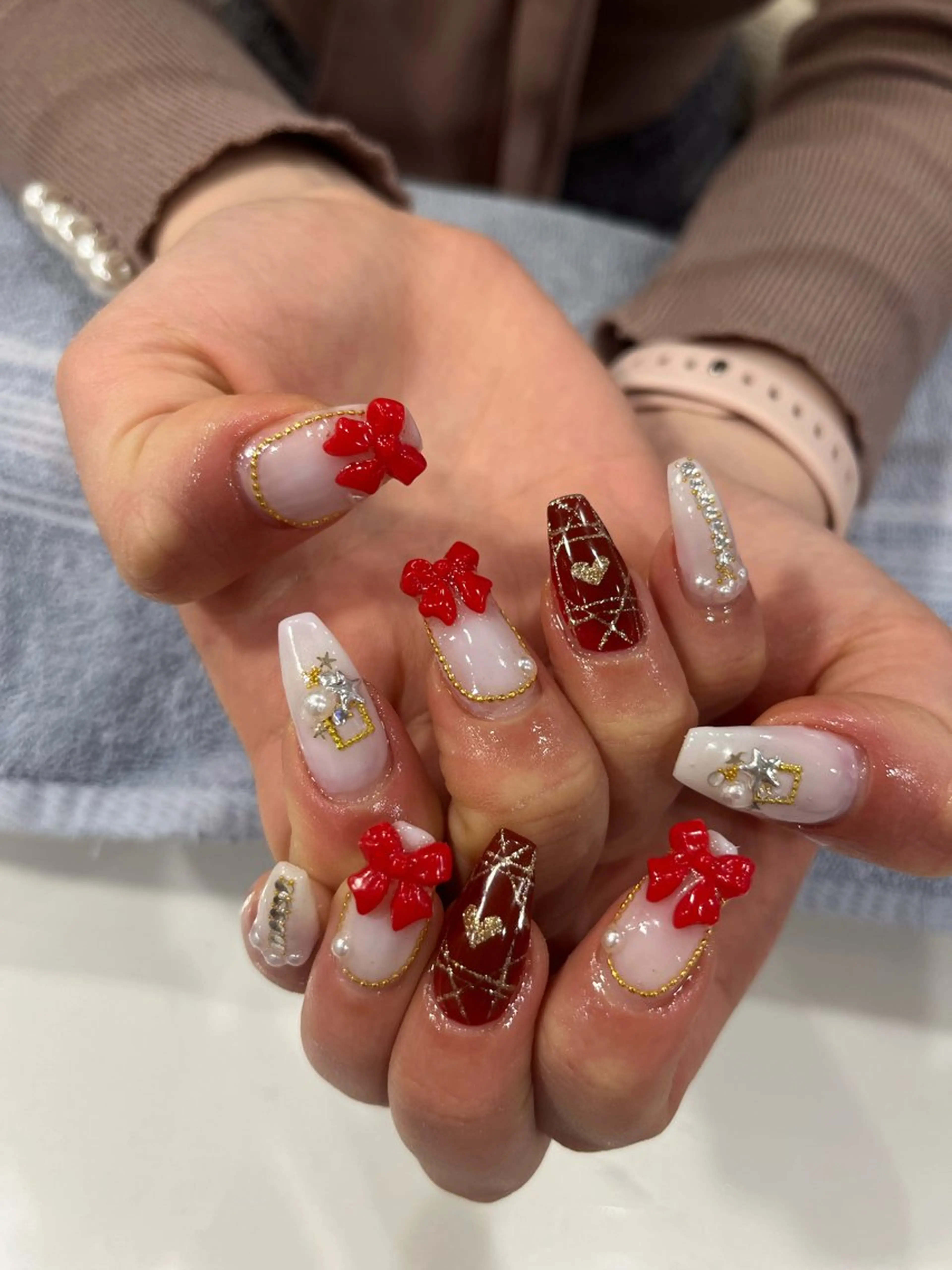 ネイル wooone所属・鶴橋wooone nail.rieのネイルデザイン