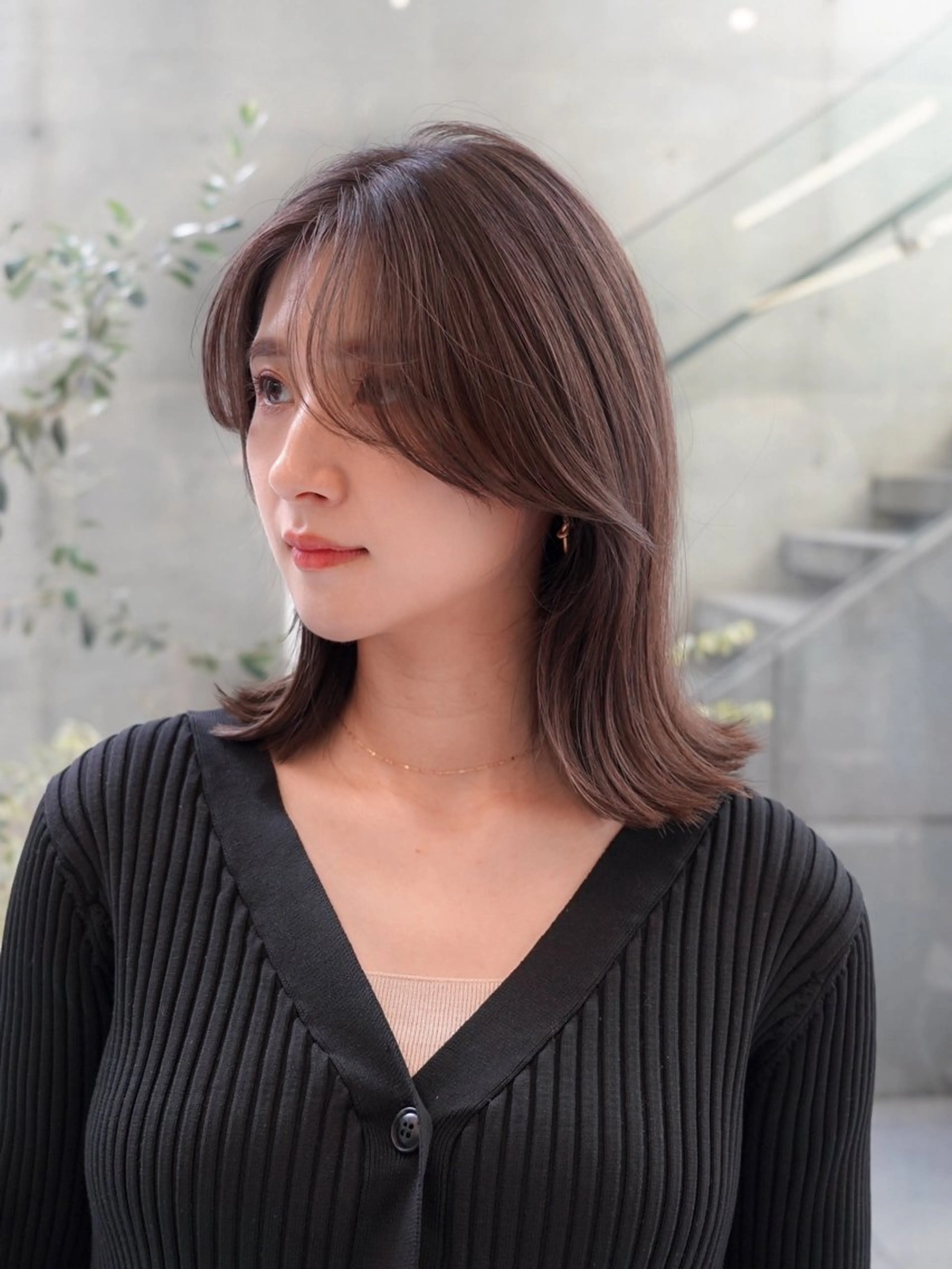 ミディアム SUNVALLEY所属・表参道美容師 ぶんじのヘアスタイル