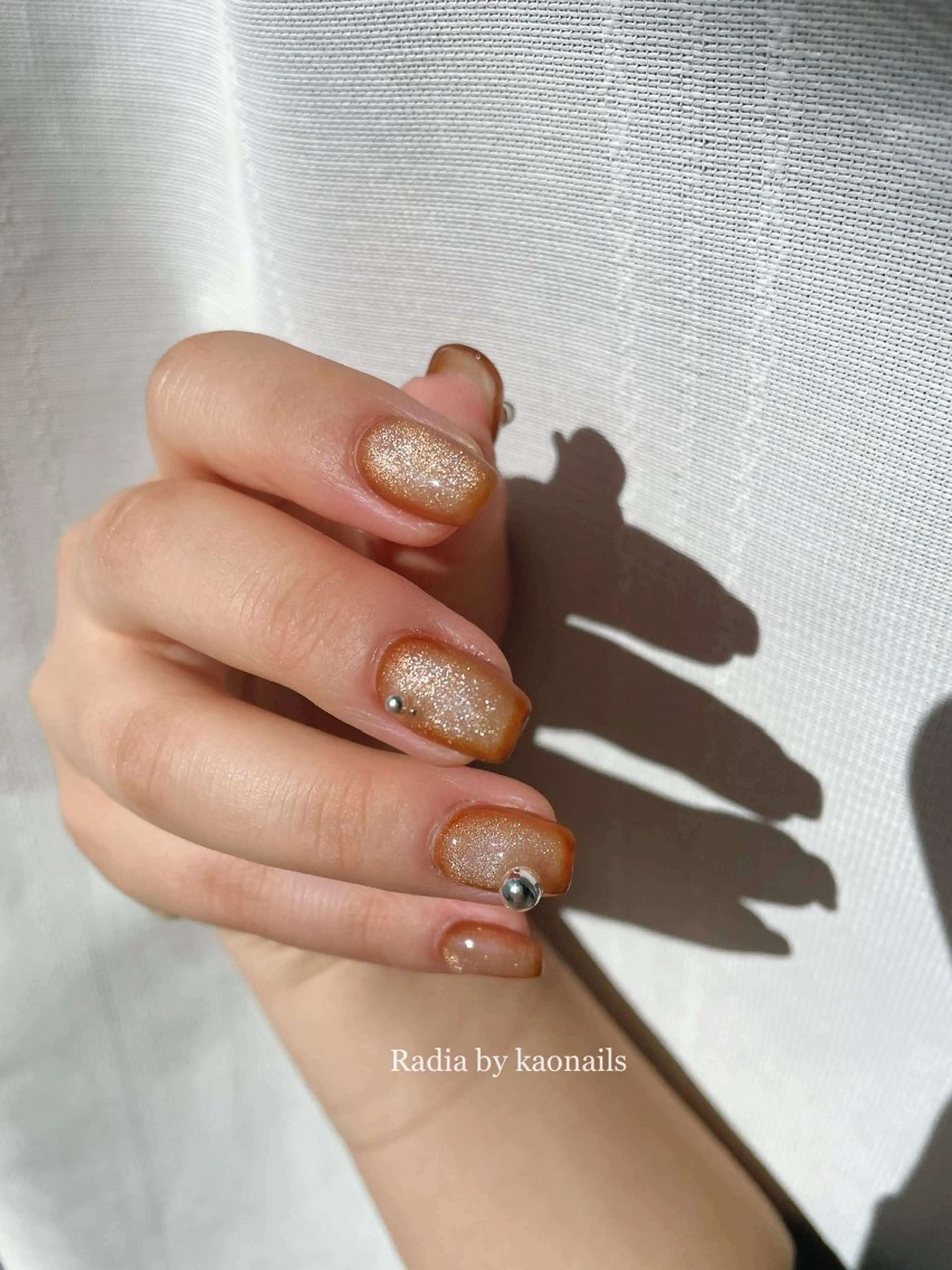 ネイル グラデーション Radia bykaonailsのネイルデザイン