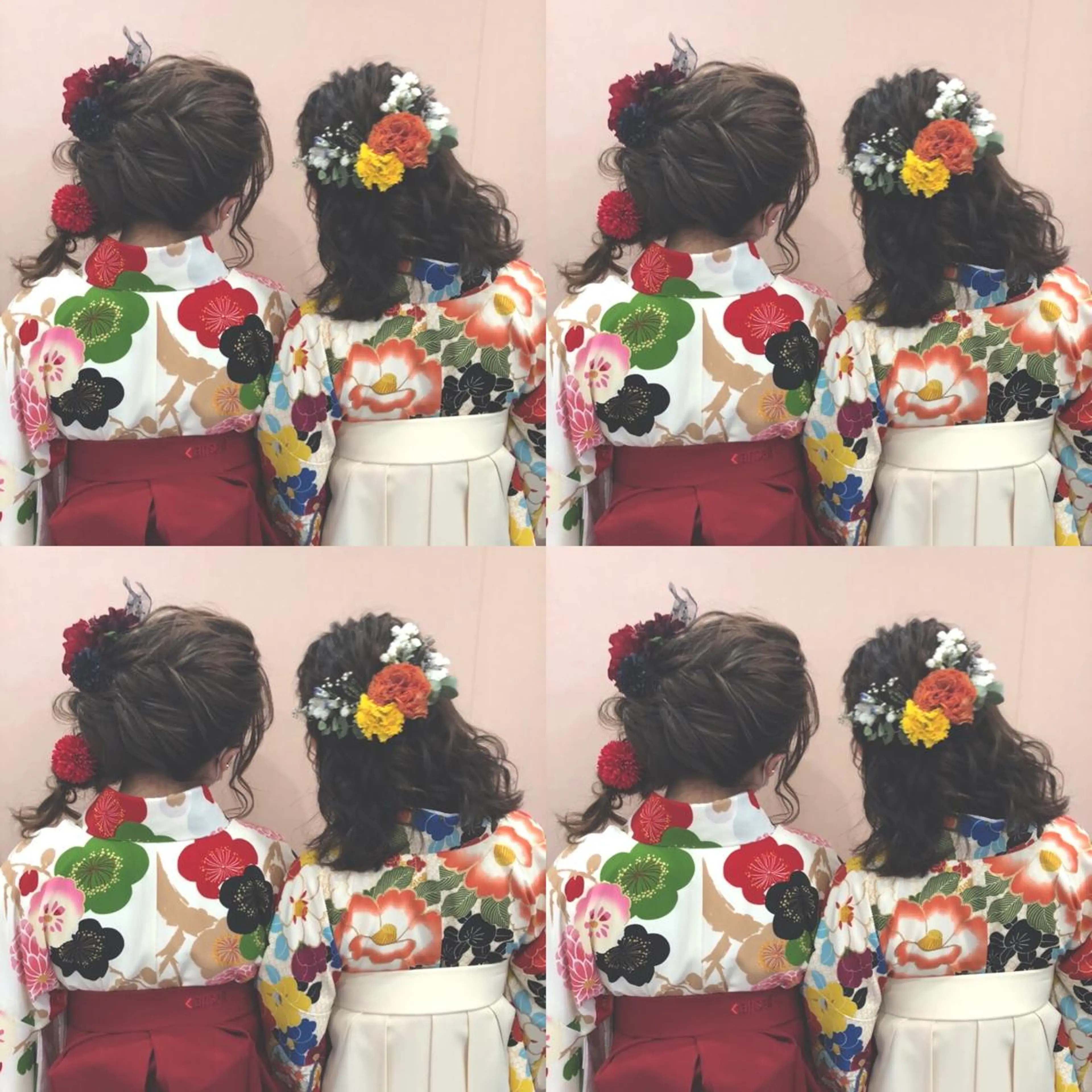 セミロング ヘアアレンジ ハーフアップ 🌷MAYU 🌷のヘアスタイル