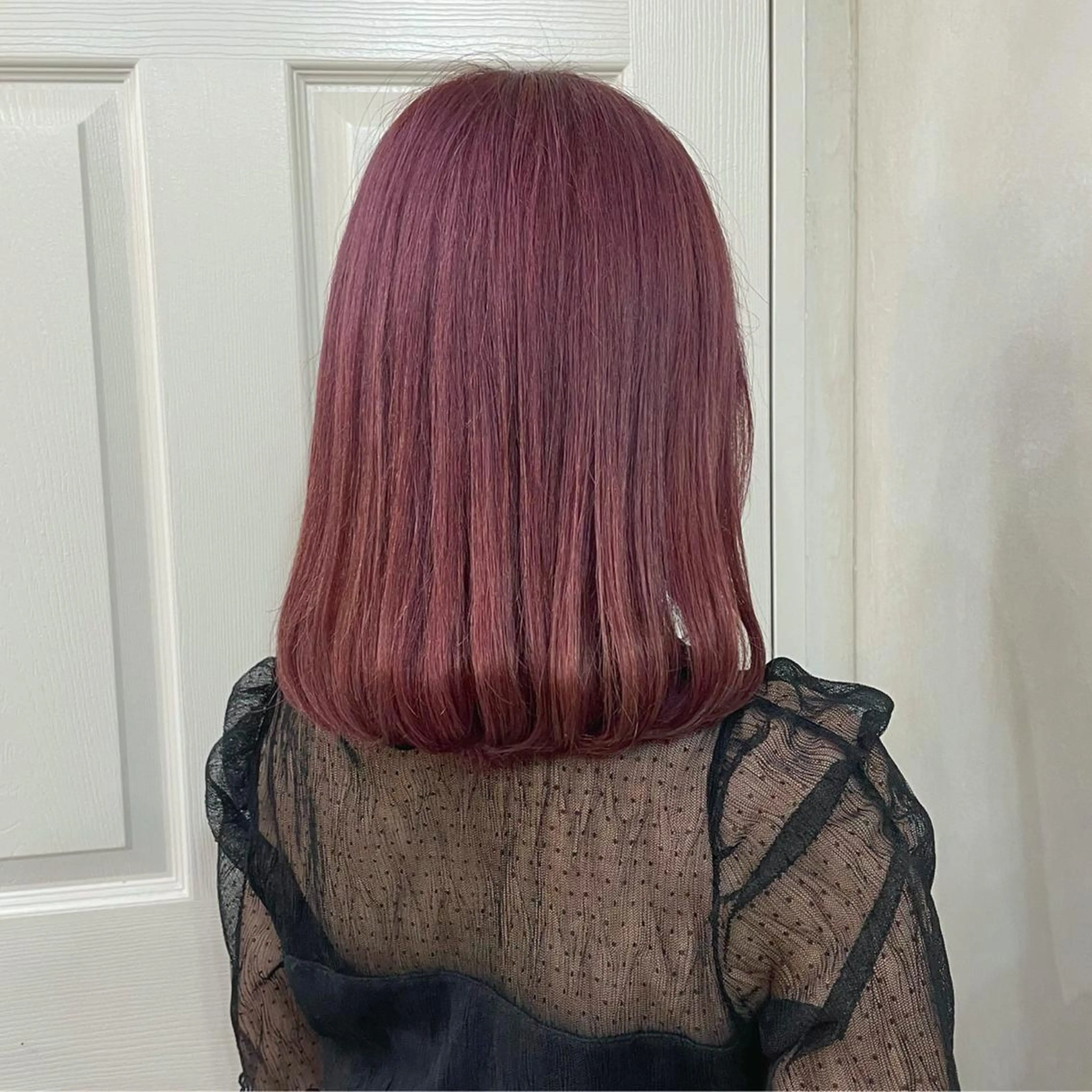 ミディアム カット ヘアカラー トリートメント 🍒桜井 優華🍒のヘアスタイル