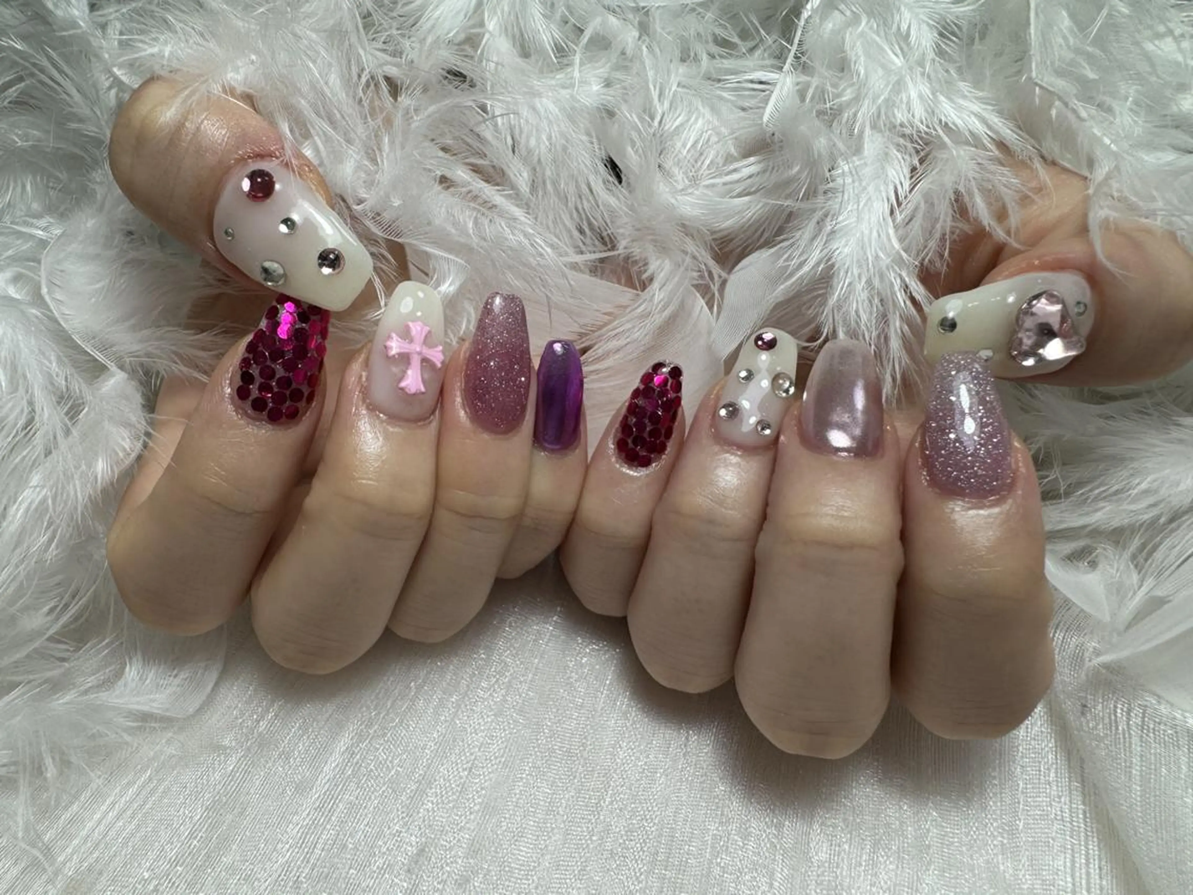 ネイル ハンドネイル DEMAIN- 🌹のネイルデザイン