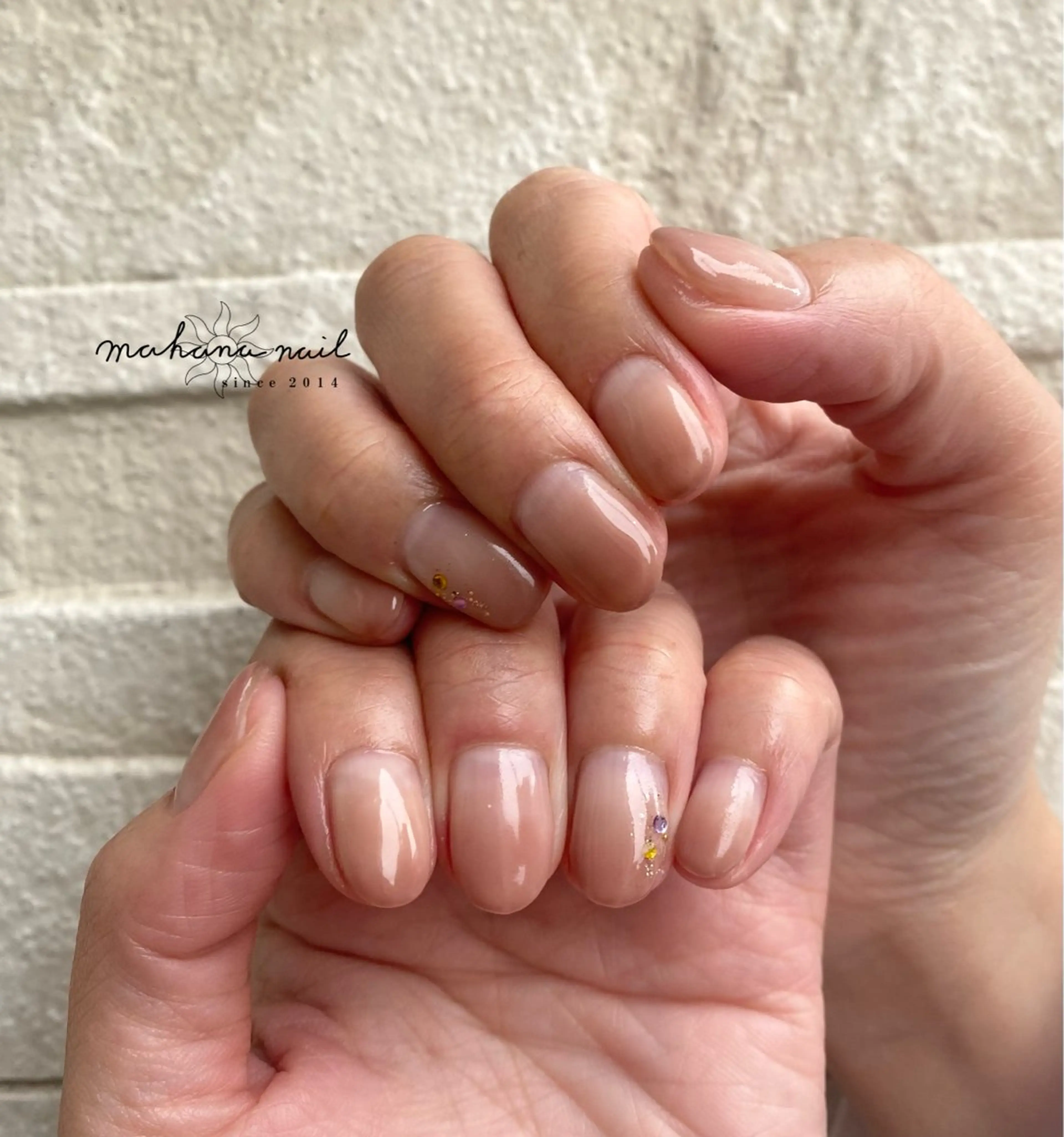 ネイル グラデーション mahana nailのネイルデザイン