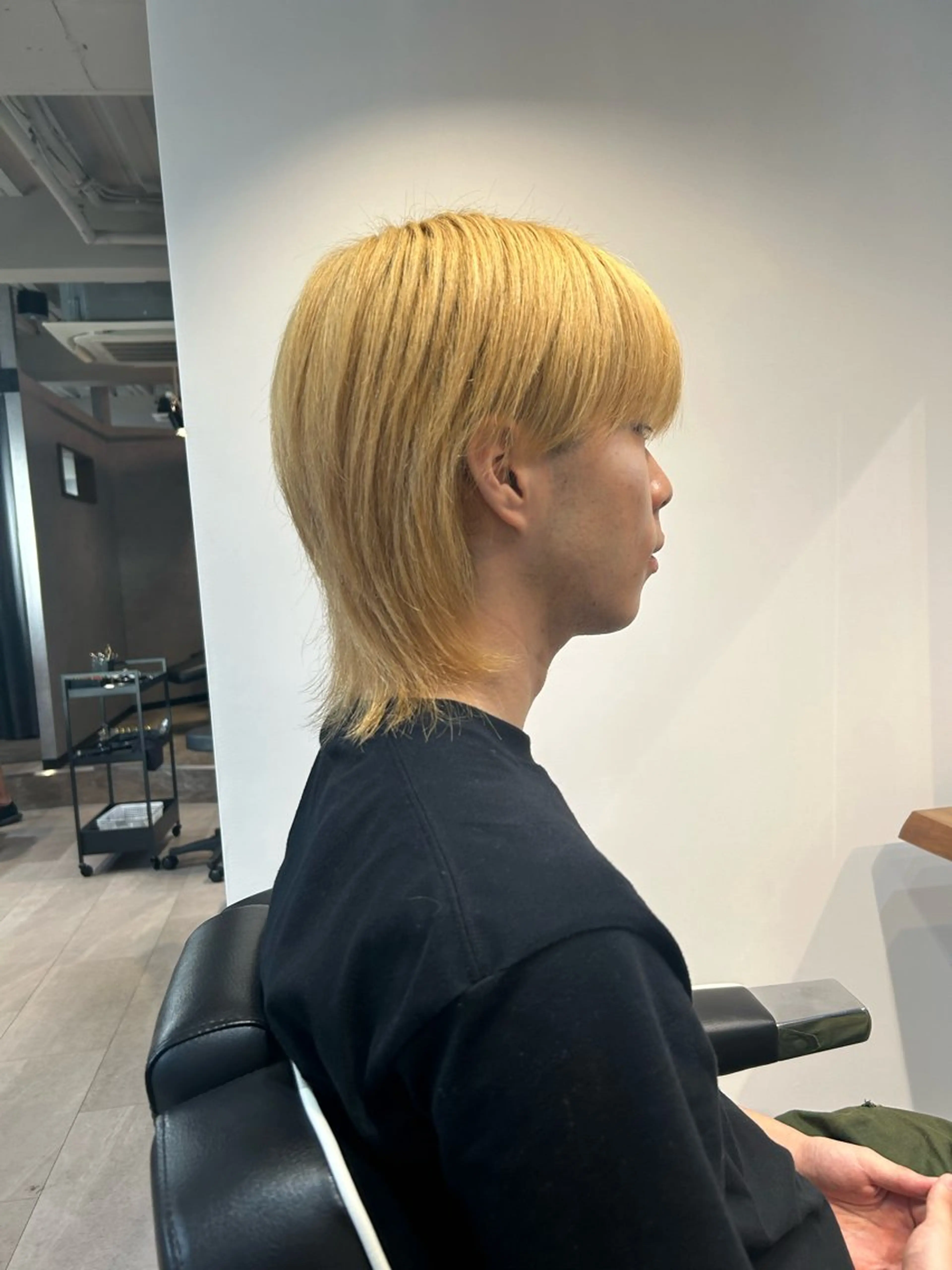 ミディアム カラー メンズ SYUYA/パーマ/ マッシュスタイル特化のヘアスタイル