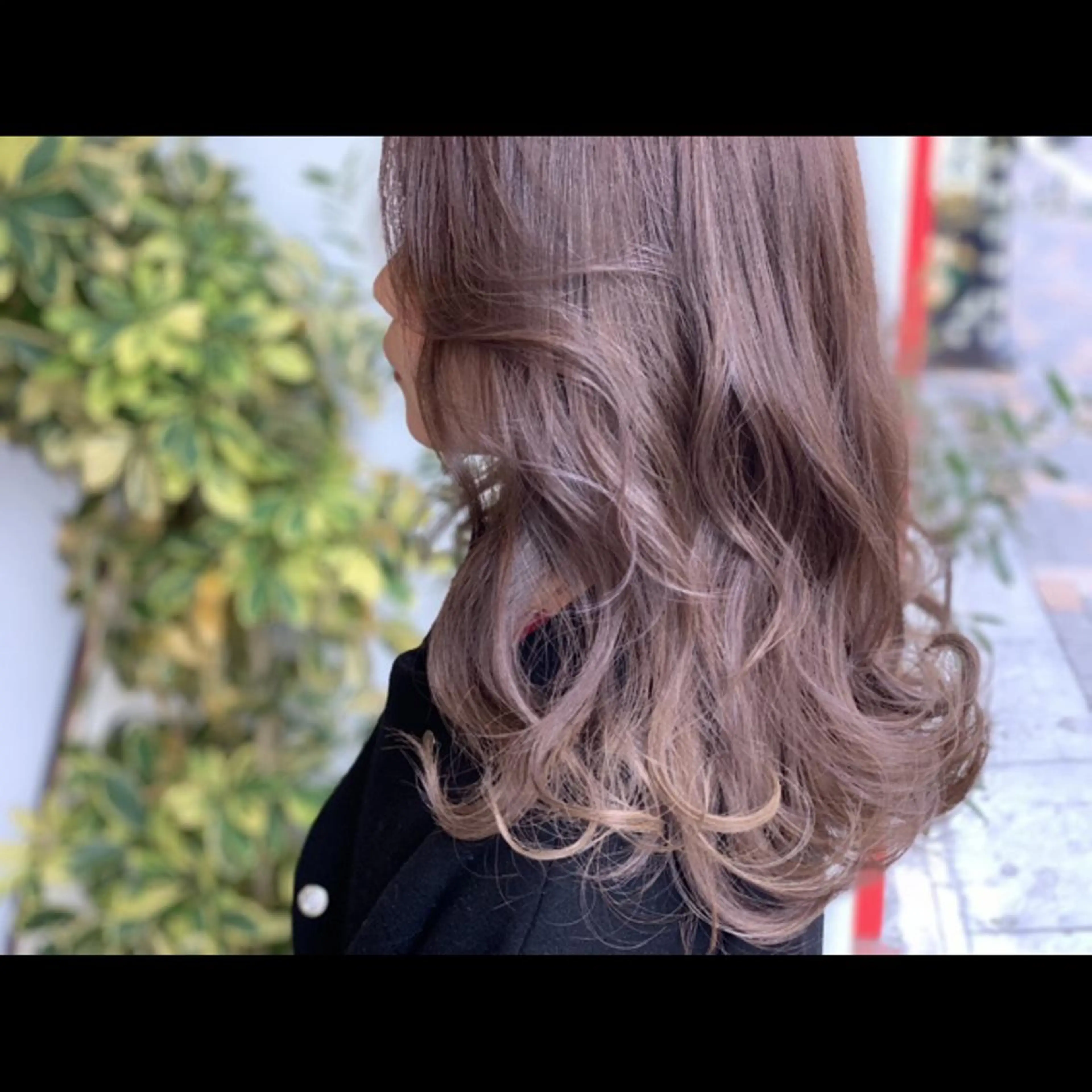 セミロング カラー パーマ ヘアアレンジ メンズ ヘアカラー moku所属・【mokuオーナー】 ちはるのヘアスタイル