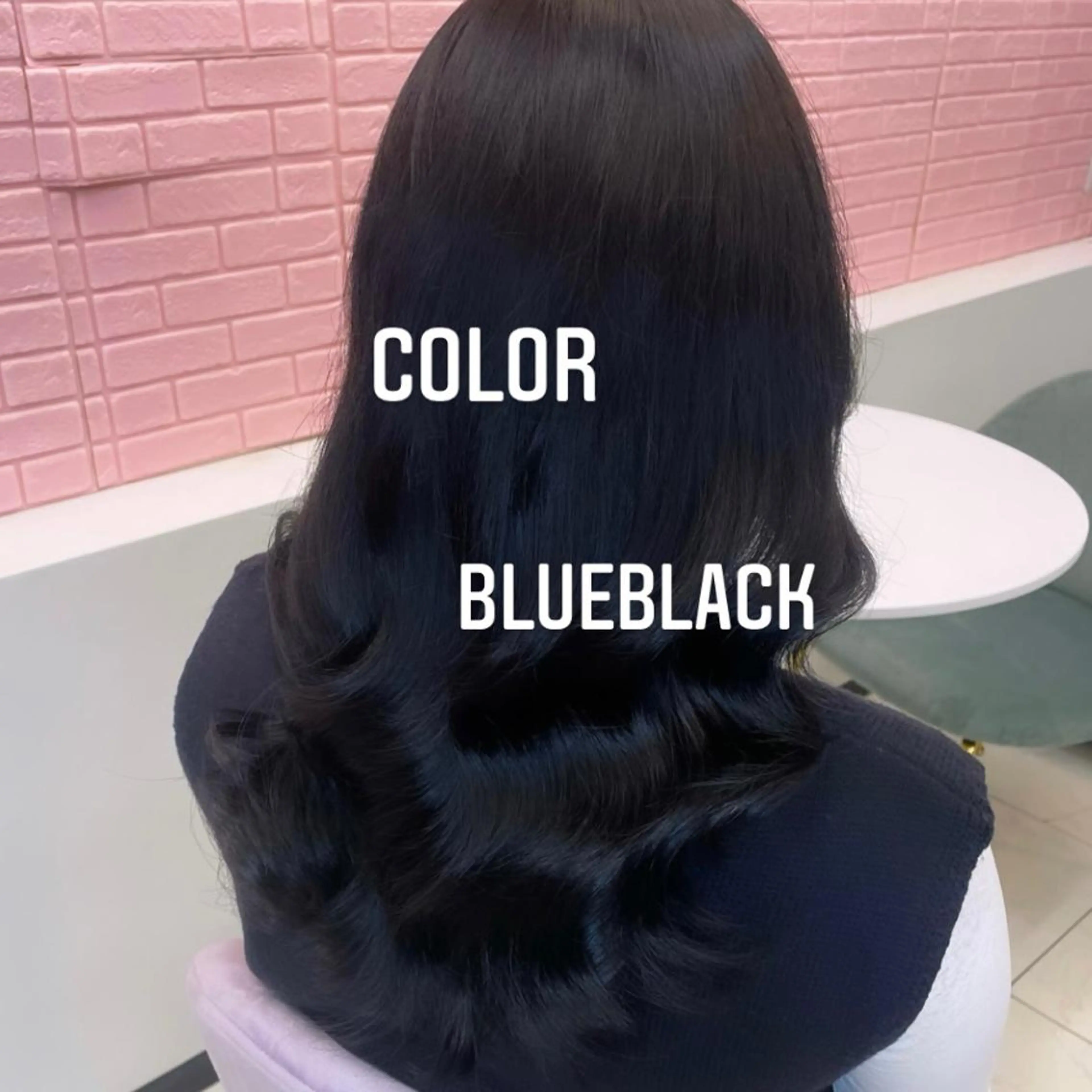 ミディアム カラー エクステ🩵ブリーチ 韓国ヘア🩵KAEのヘアスタイル