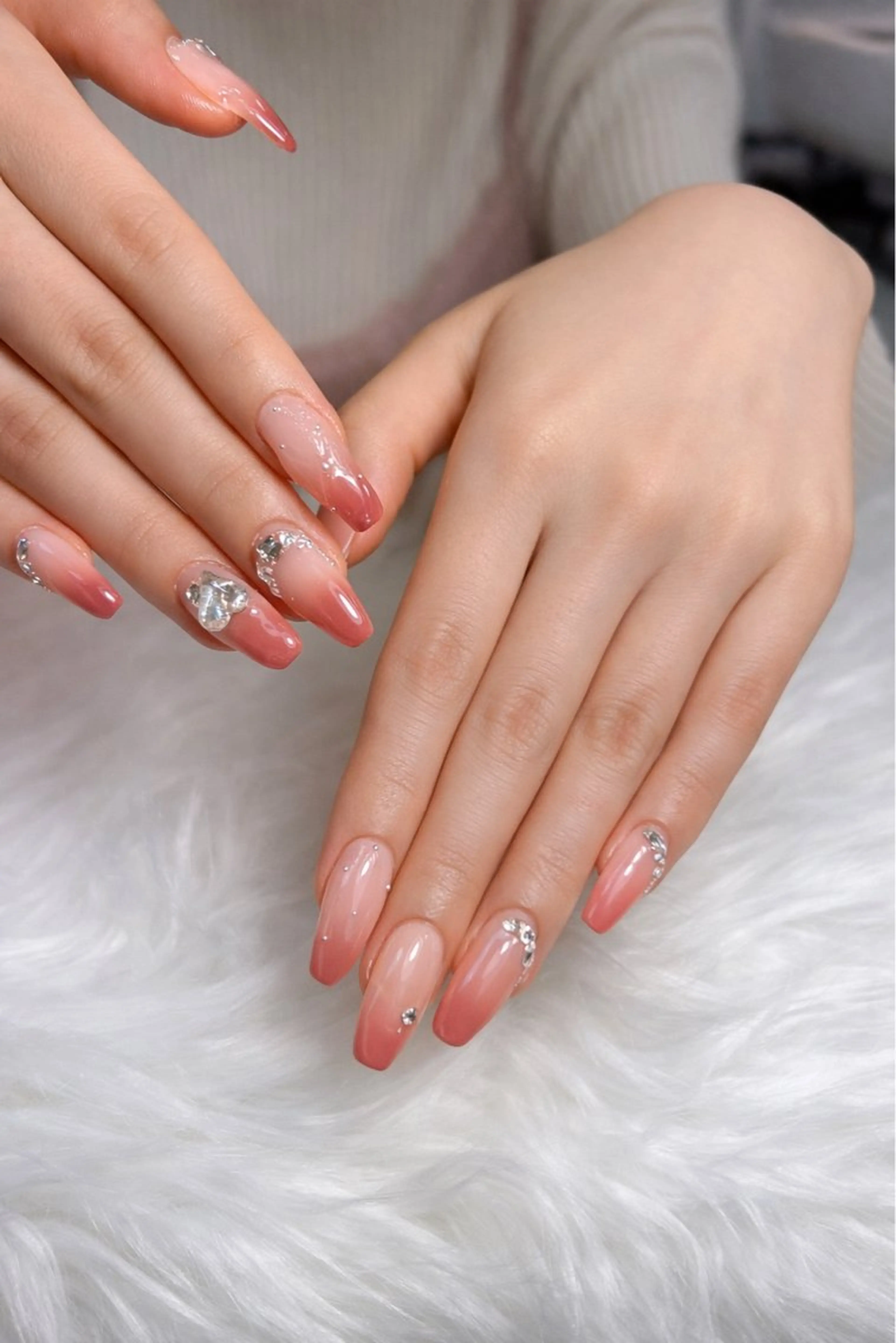 ネイル 韓国ネイル マグネットネイル ネイルチップ ワンホンネイル ANNA NAIL SALON所属・チャン ティ ジエンのネイルデザイン