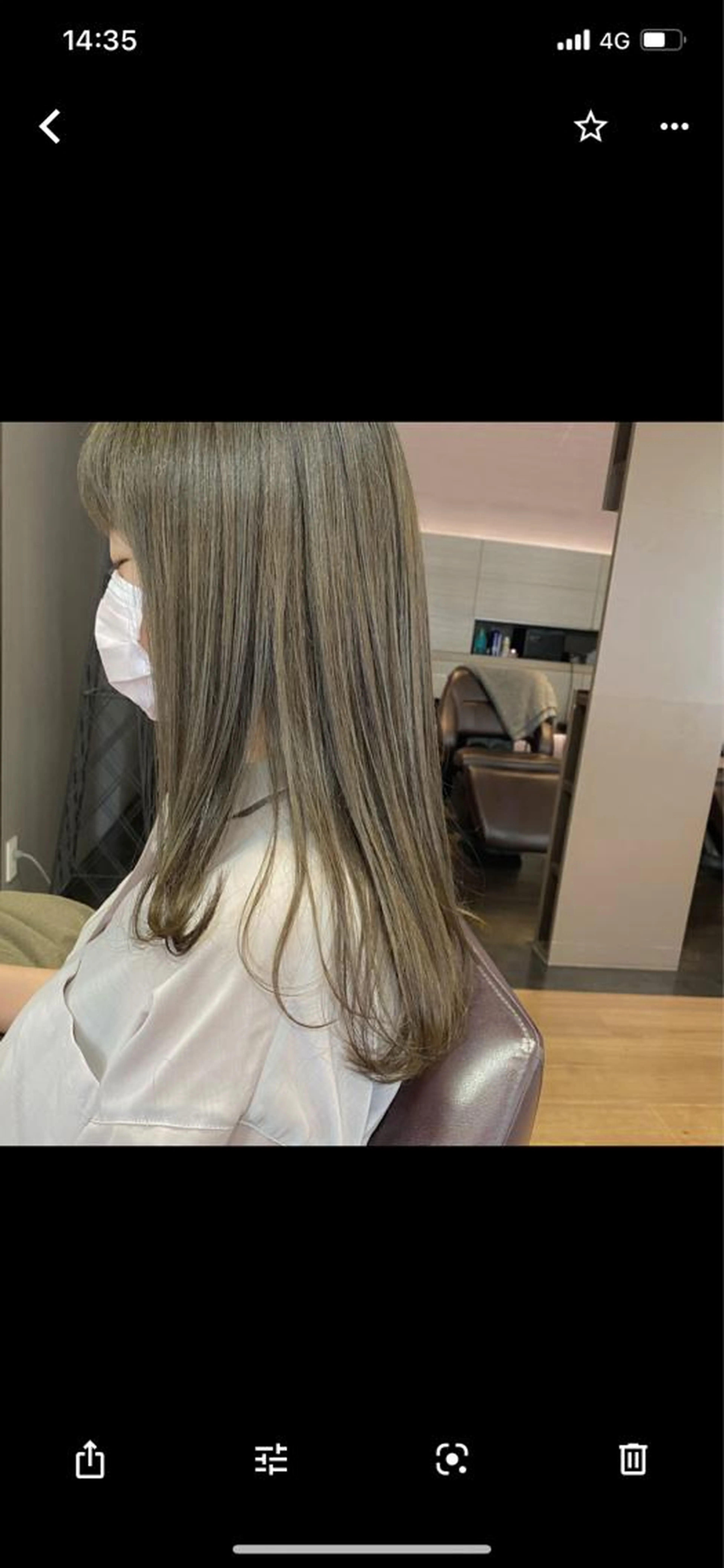 【🌷すぐ予約対応🌷】赤みゼロ！寒色系外国人風カラーカット＋アディクシーカラーの写真