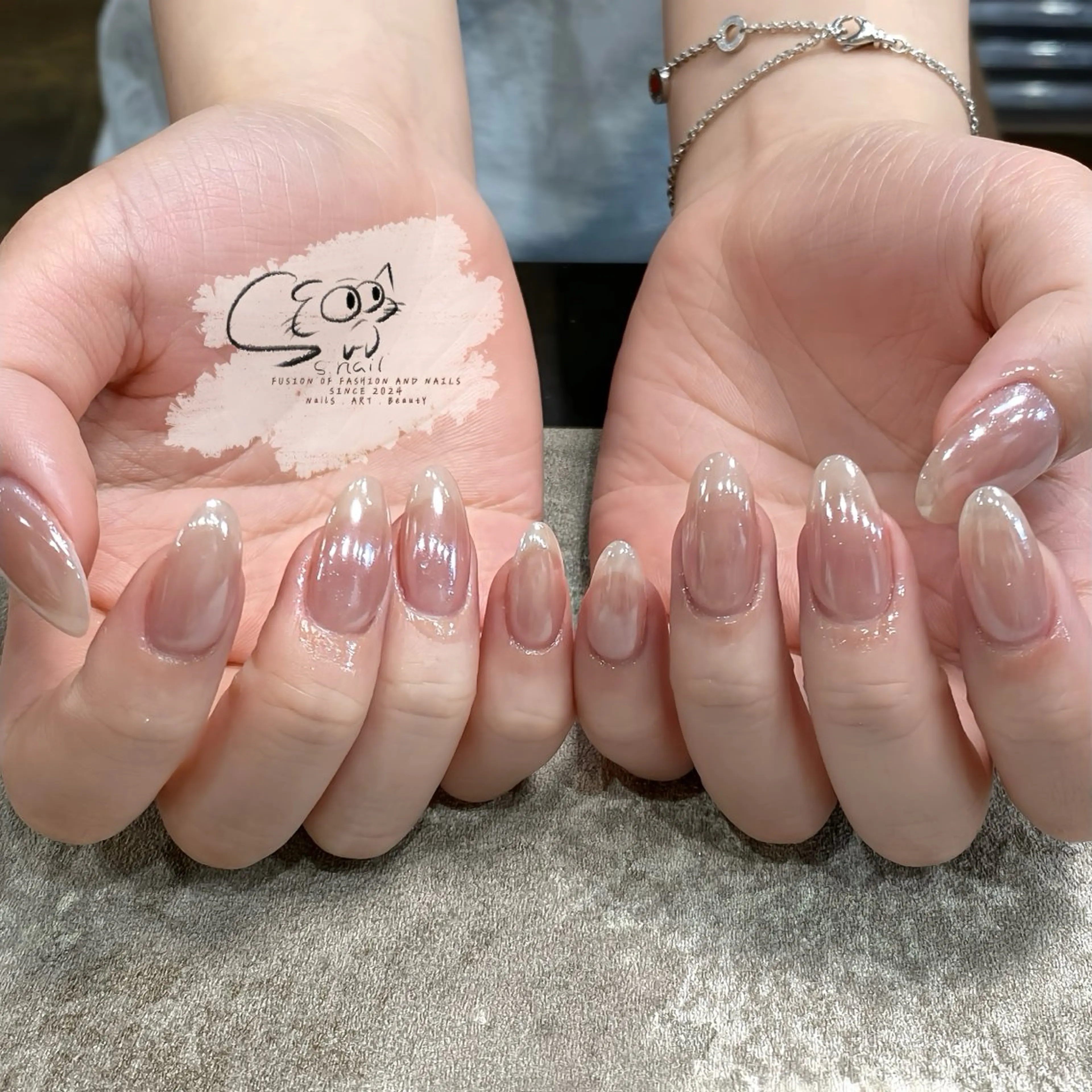 ネイル チークネイル フレンチネイル グラデーション マグネットネイル ワンカラーネイル ハンドネイル S.nail所属・S.nail _のネイルデザイン