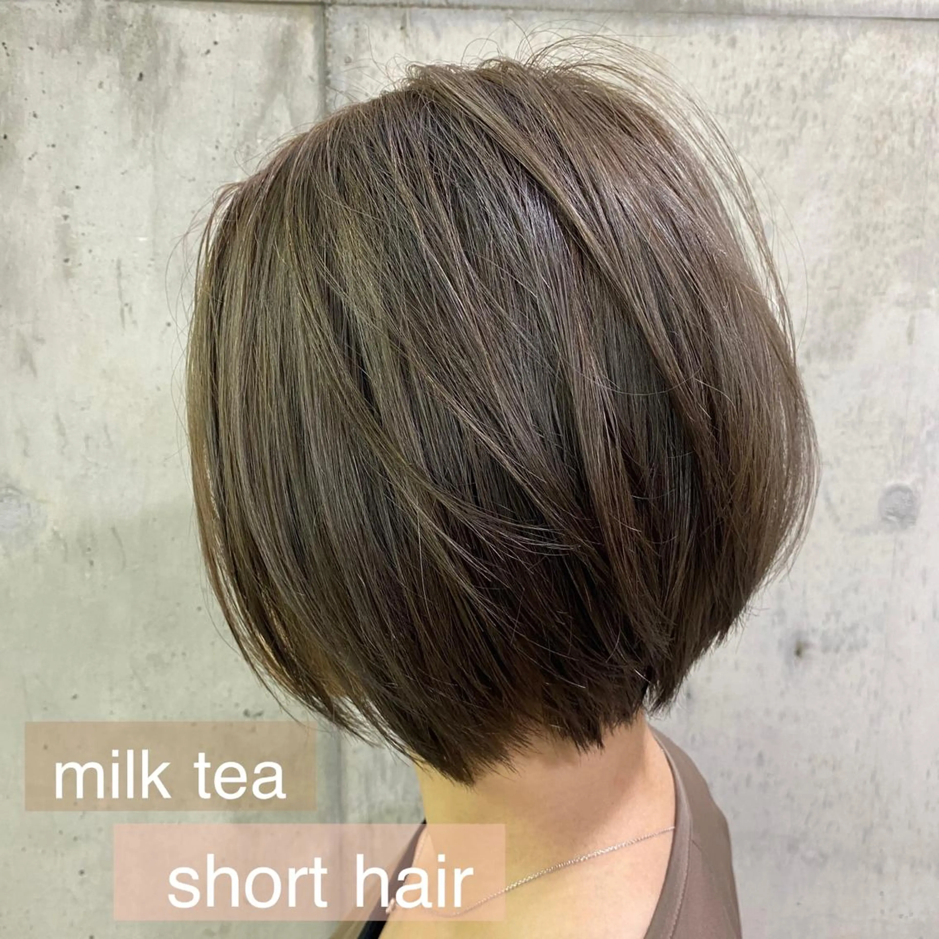 ショート カラー 舟橋 りんかのヘアスタイル