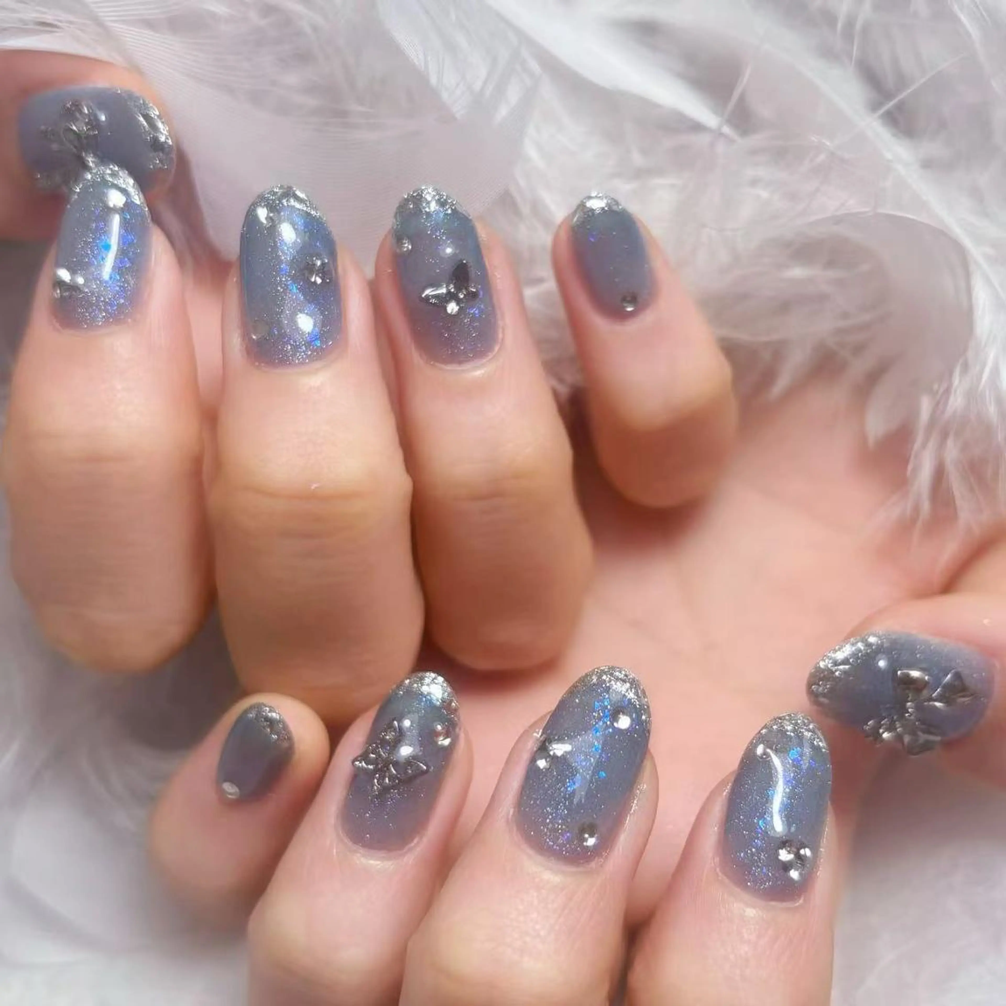 ハンドネイル DIAMOND 💦のネイルデザイン