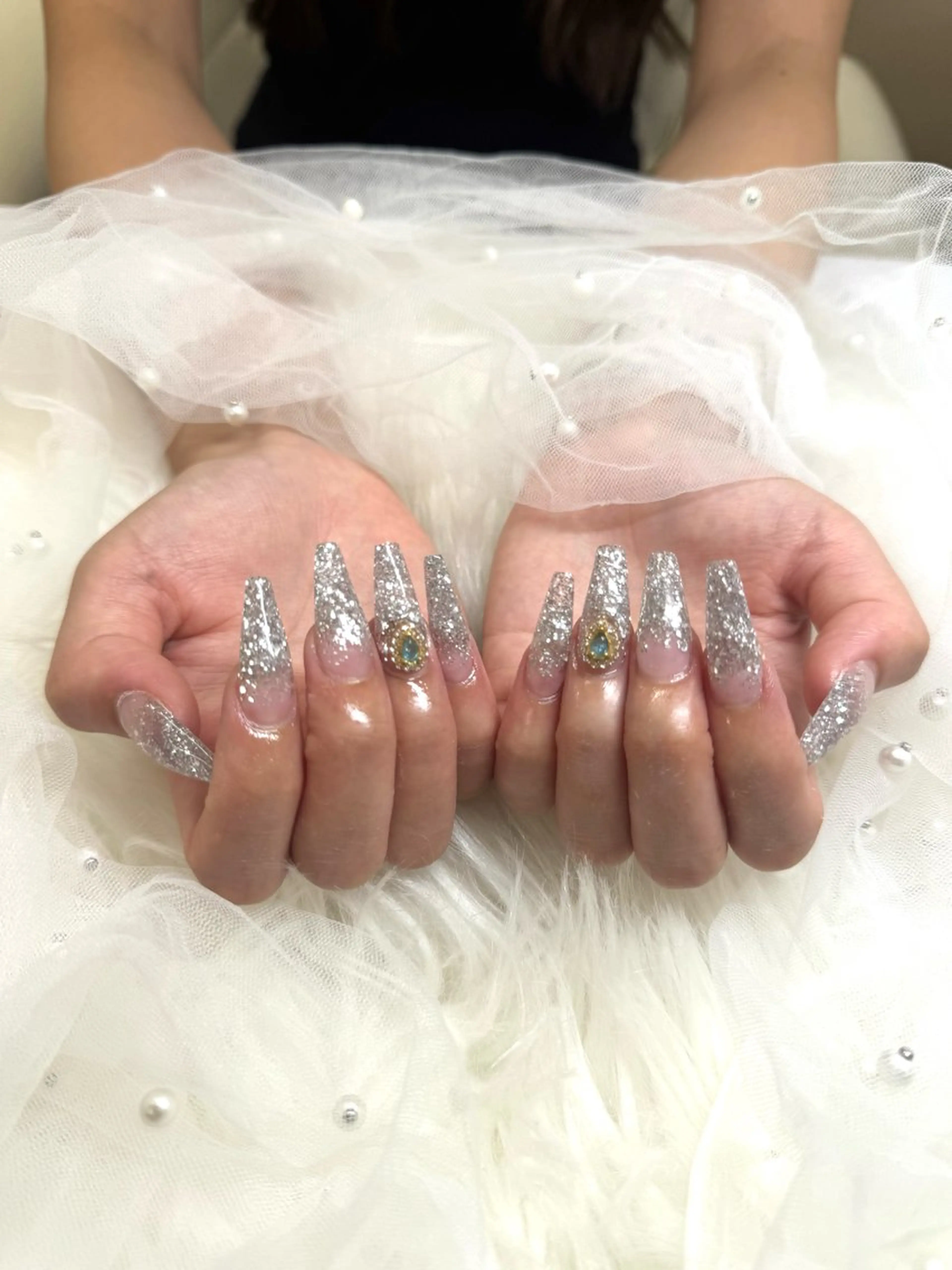 ネイル ハンドネイル Nail salon LUCAS,K 《ネイルサロンルーカス》千葉中央 スカルプ所属・LUCAS 千葉 AOI💅🏾💕のネイルデザイン