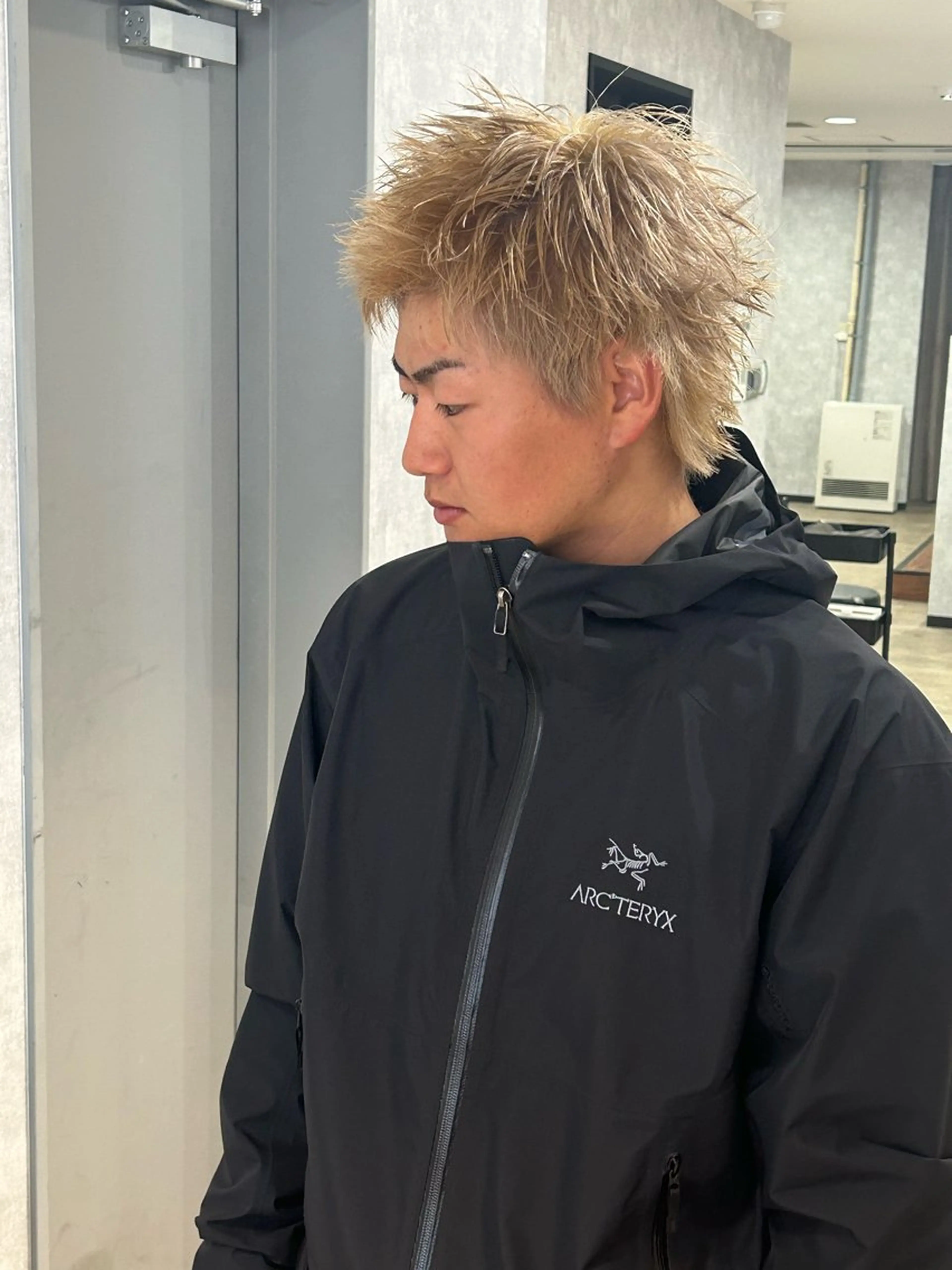 メンズ 最新ケアカラー 髪質改善YUTOのヘアスタイル