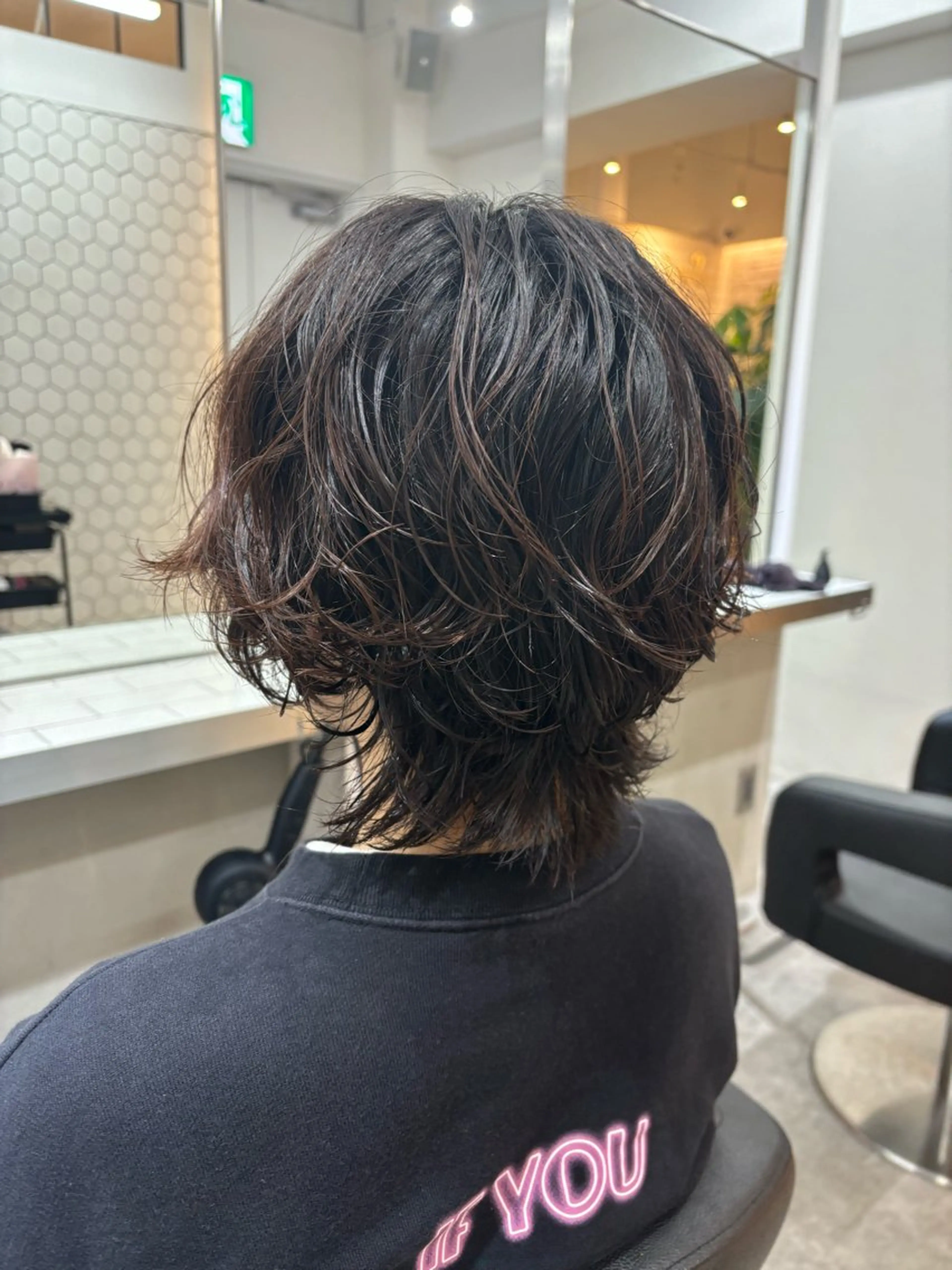 ショート パーマ カット パーマ トリートメント Ｖｉｏｔ  銀座 樋口 桃佳のヘアスタイル