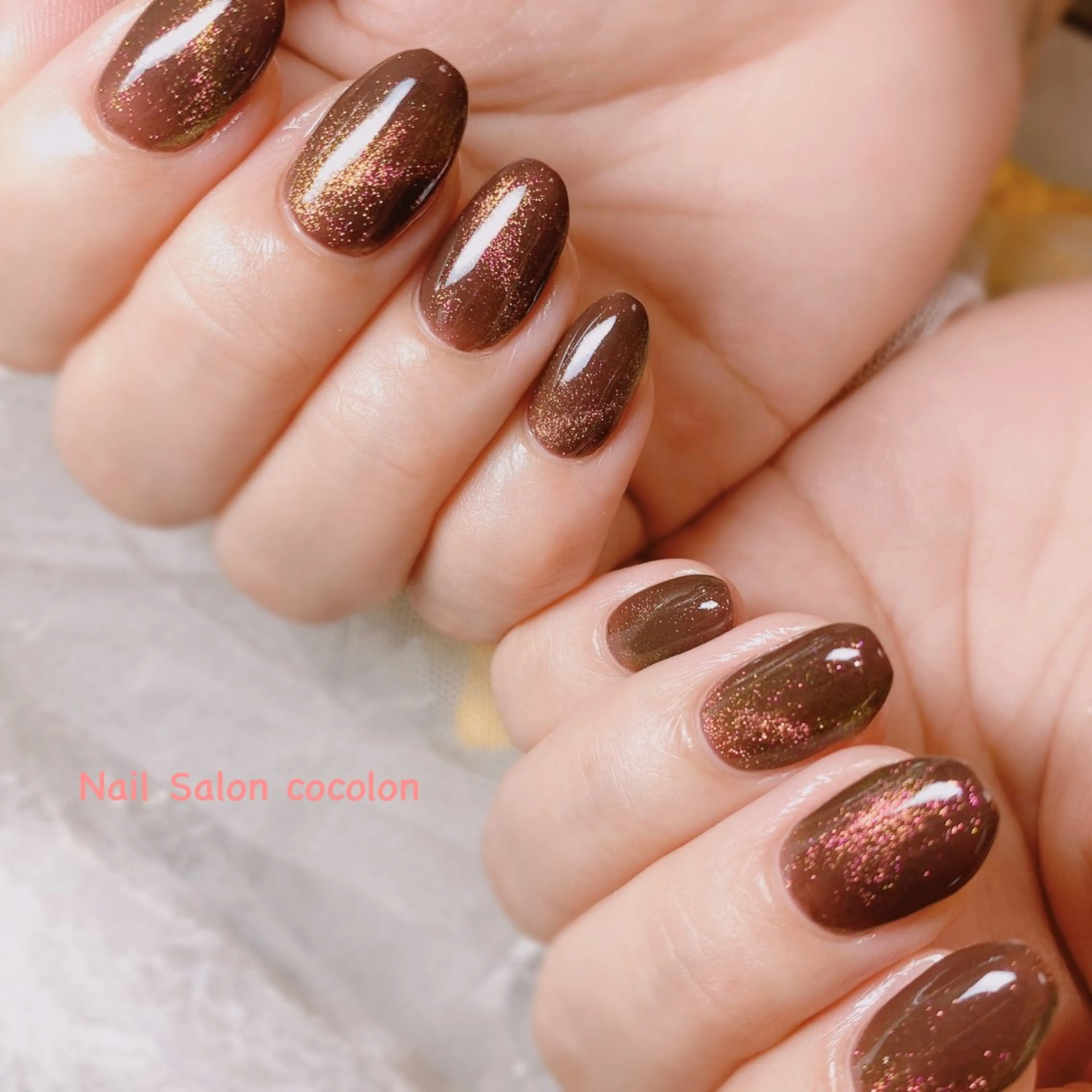 ネイル マグネットネイル ハンドネイル 柴崎 美幸のネイルデザイン