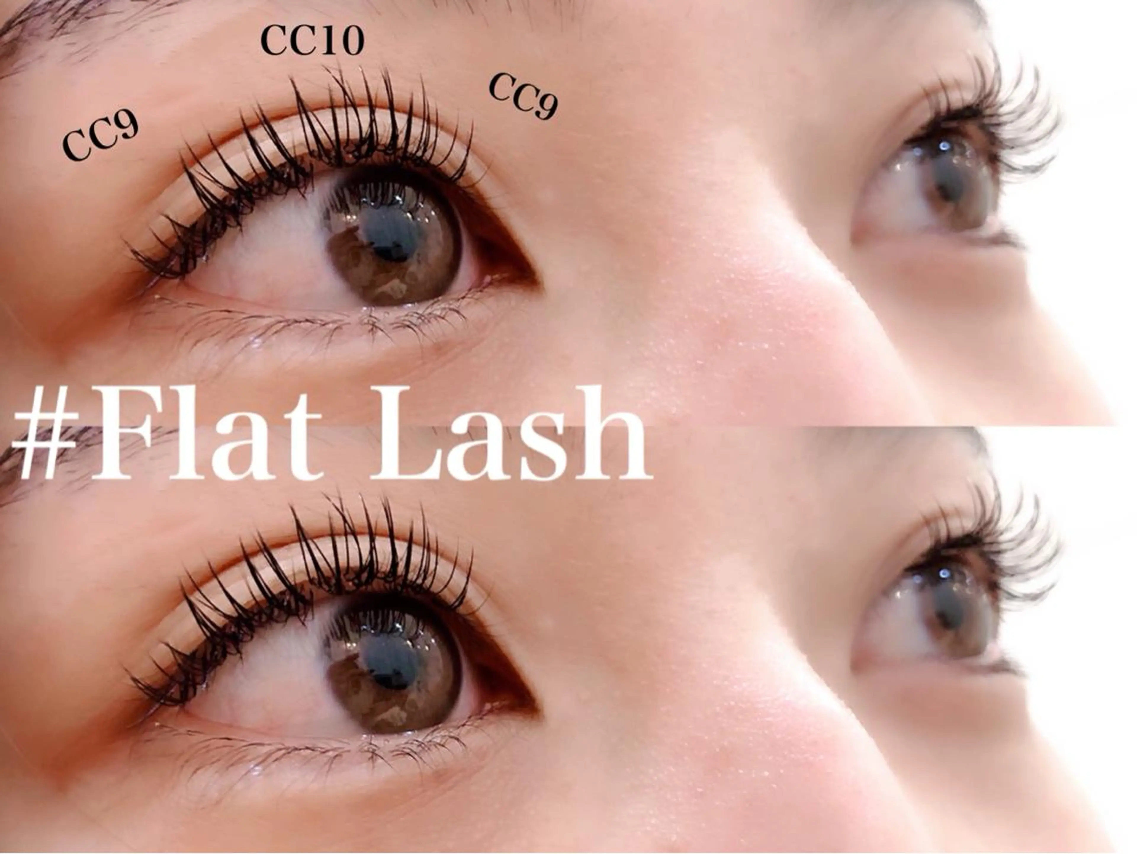 ロング ヘアアレンジ ネイル マツエク・マツパ フラットラッシュ Cupidトップ アイリスト石川のマツエク・マツパデザイン