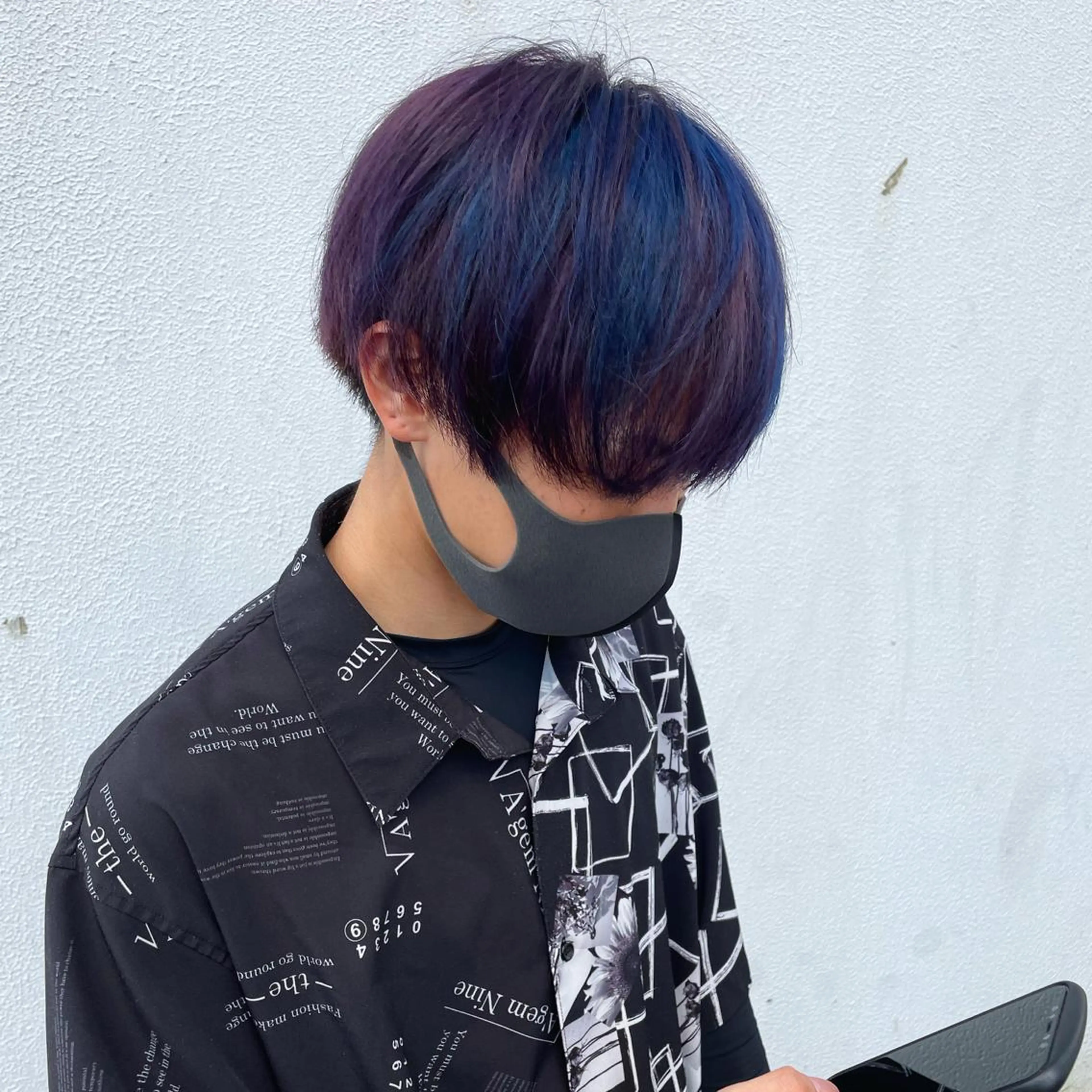 カラー メンズ like みやびのヘアスタイル