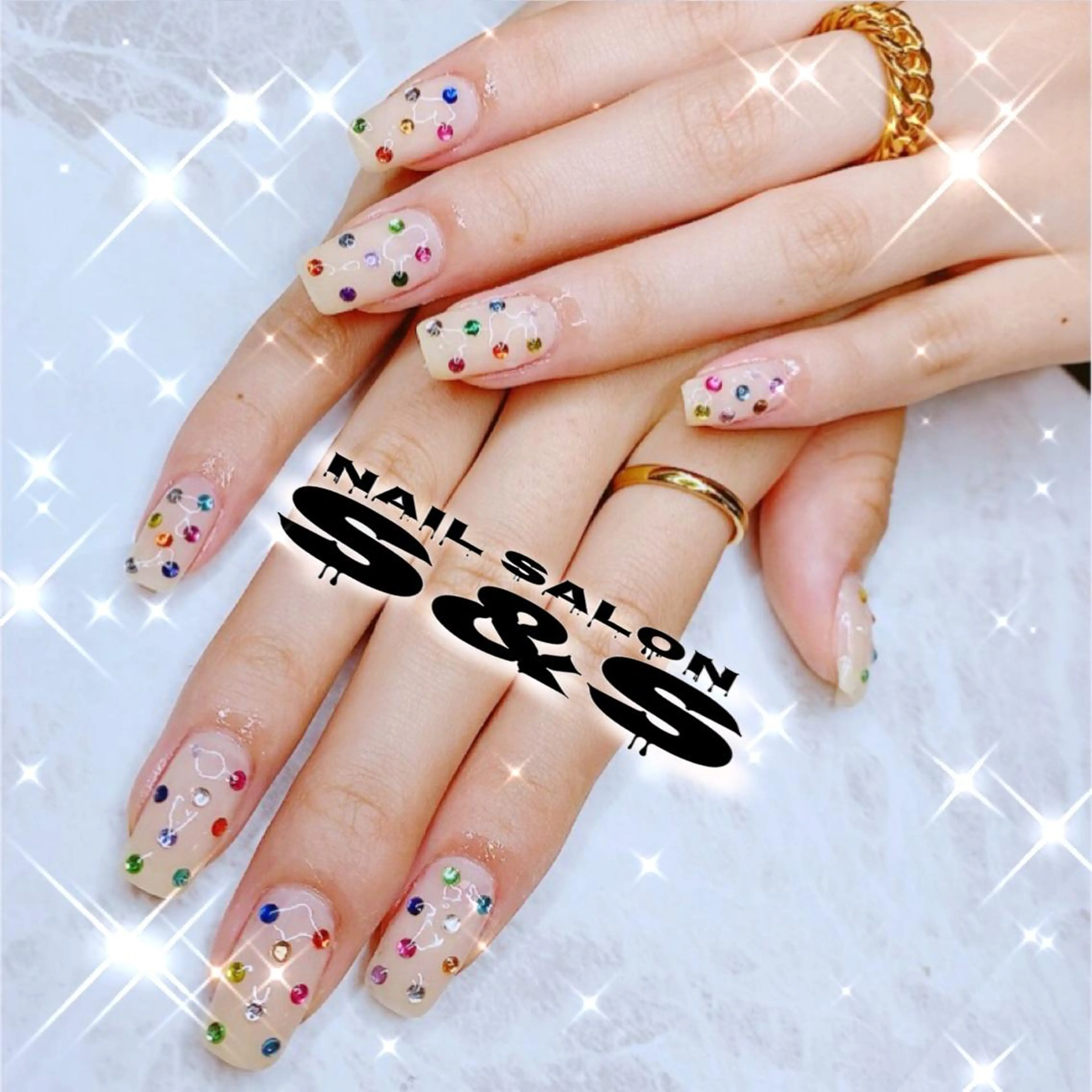 ネイル 長さ出し メンズネイル 持ち込み スカルプネイル S&S 村田小百合のネイルデザイン