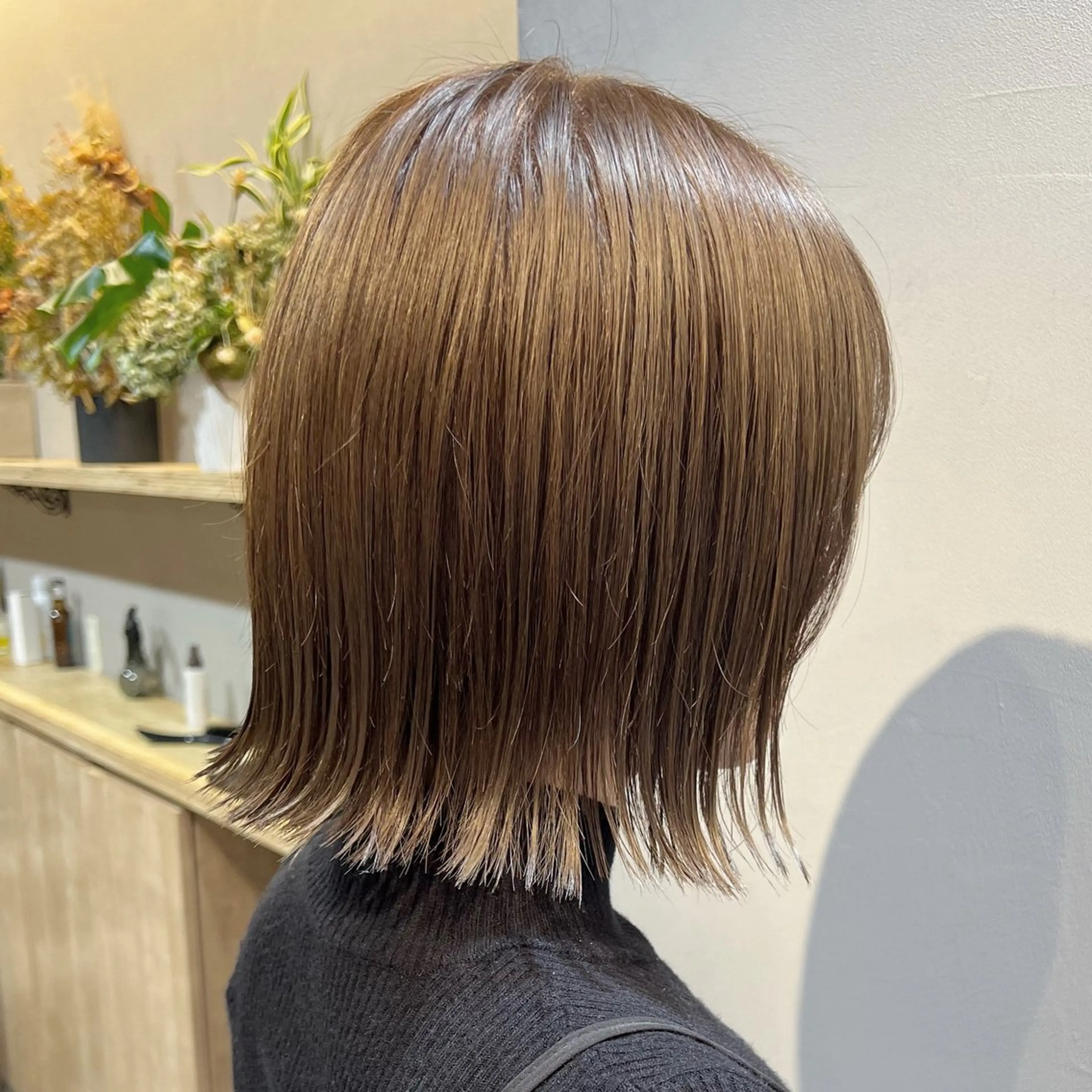 ショート カラー ダブルカラー ボブ 神戸ボブ✂️ ioe三宮/田 伸佳のヘアスタイル