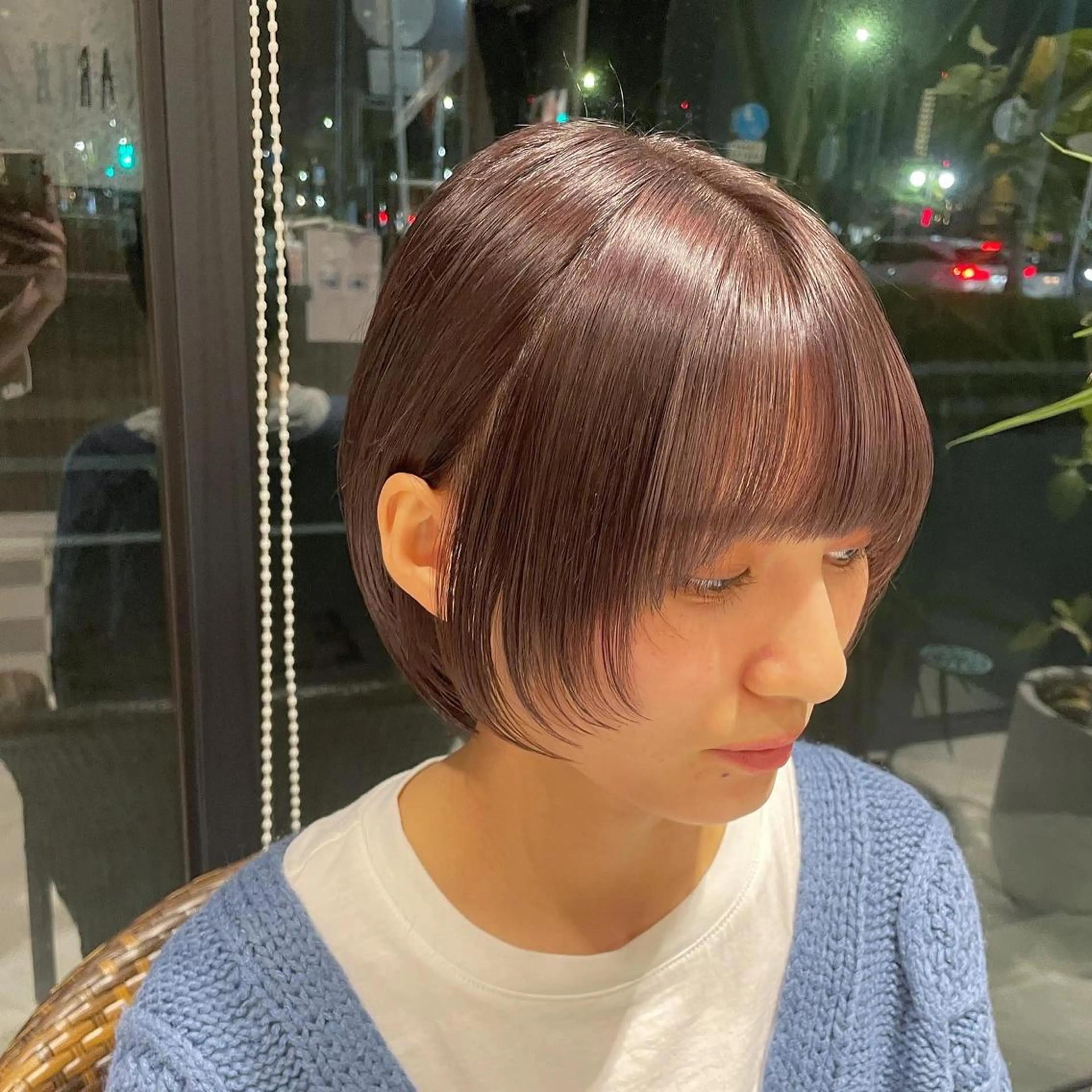 ショート カラー コイデ リュウセイのヘアスタイル
