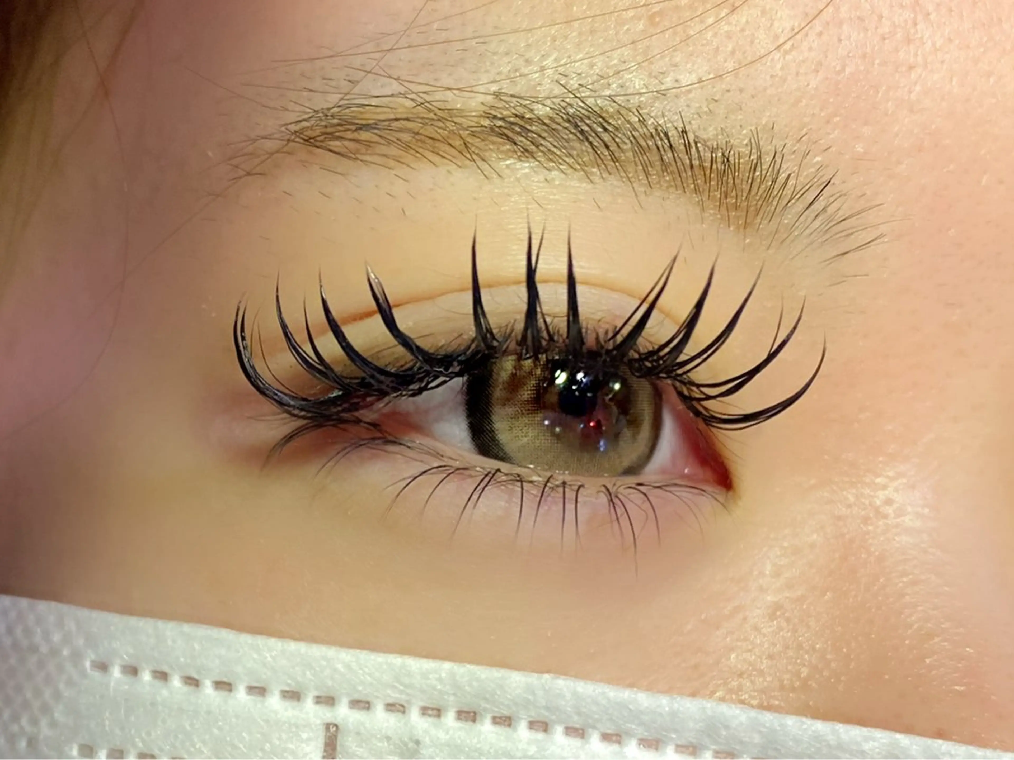 マツエク・マツパ 付け放題 下まつげエクステ ヘアメイクピカソ所属・ヘアメイクピカソ 髙井久美のマツエク・マツパデザイン