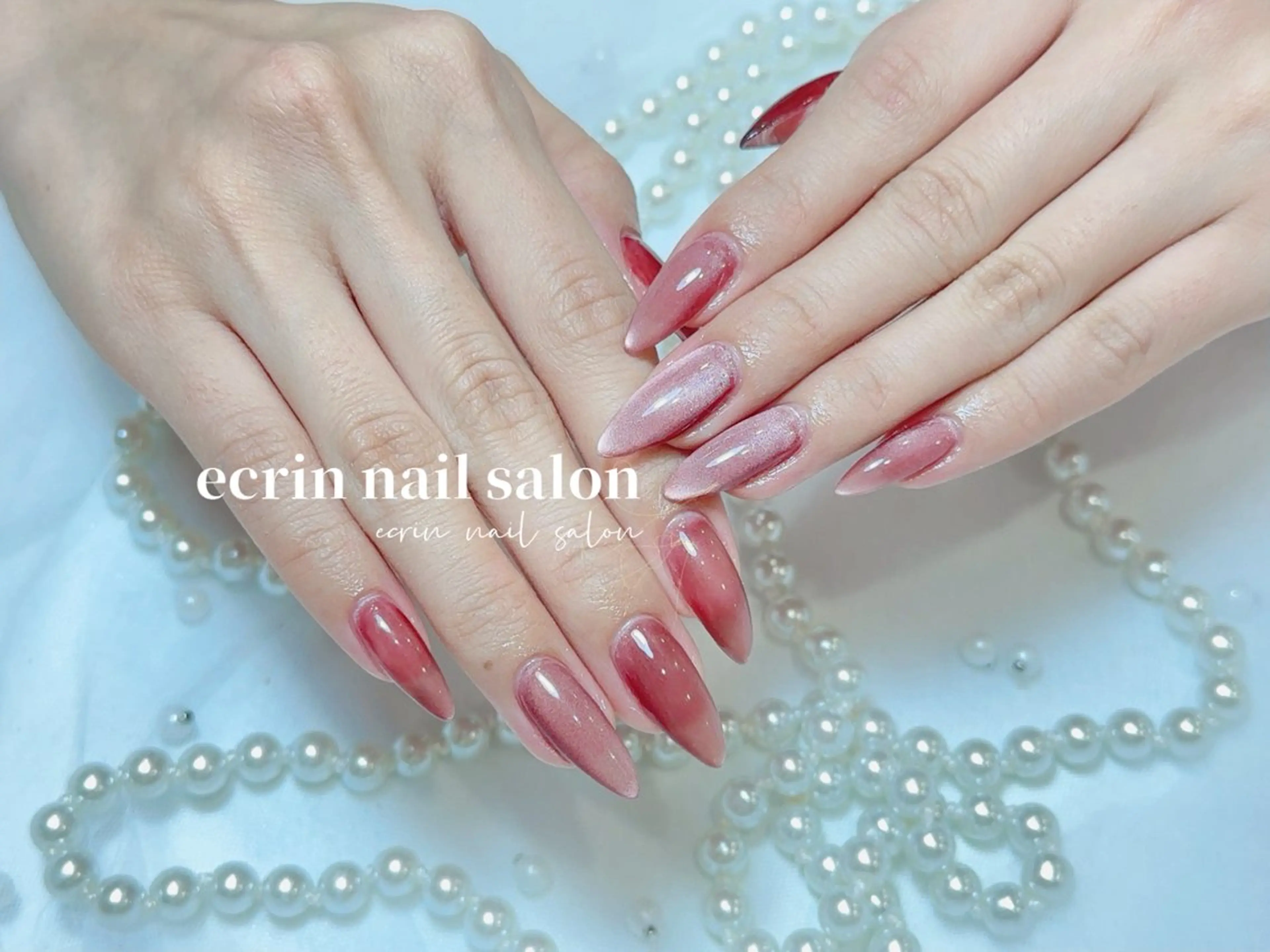 【チップ長さだし10本】ワンカラー/＊マグネット変更＋1000円の写真