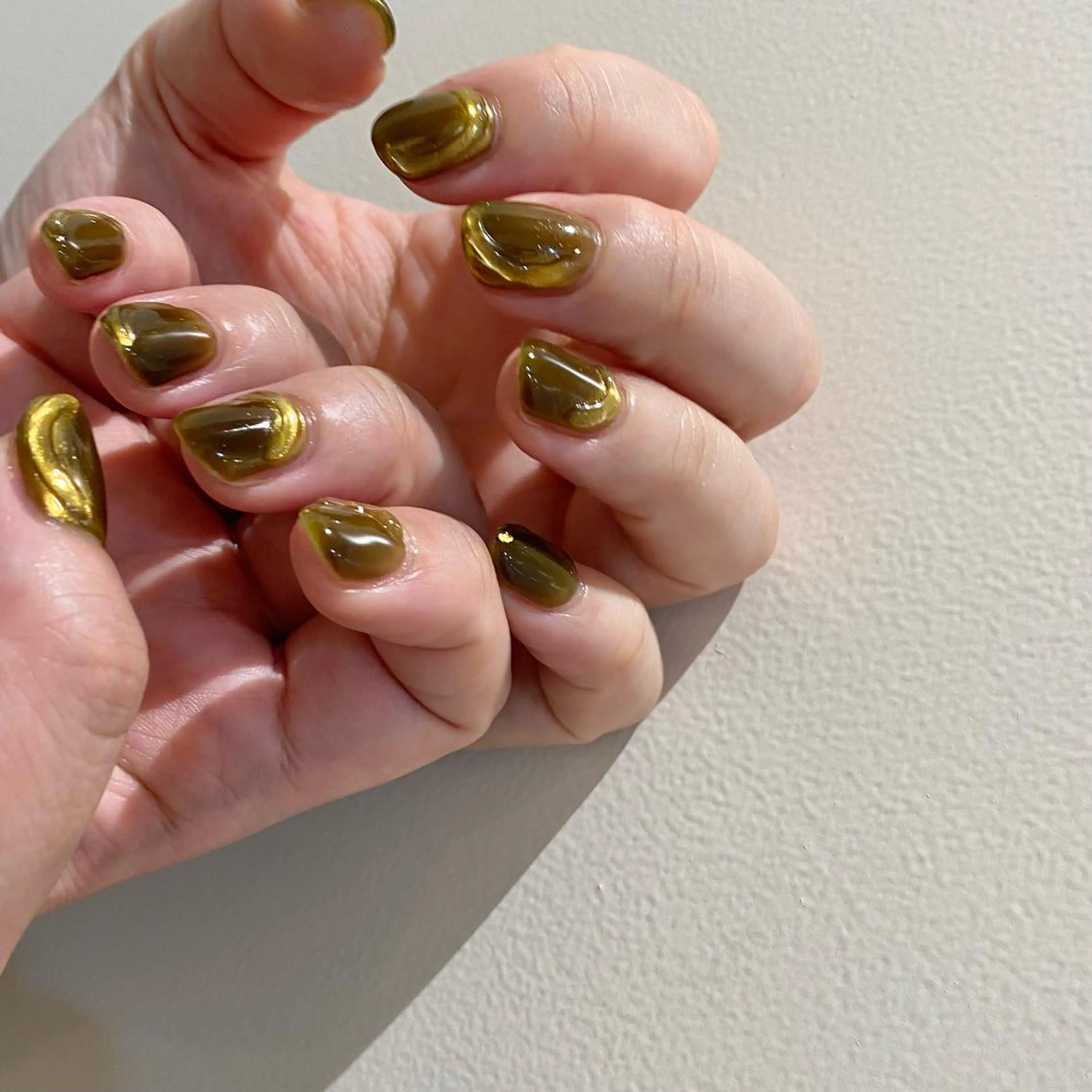 ネイル ハンドネイル Yuriko Omi パラジェル/渋谷のネイルデザイン