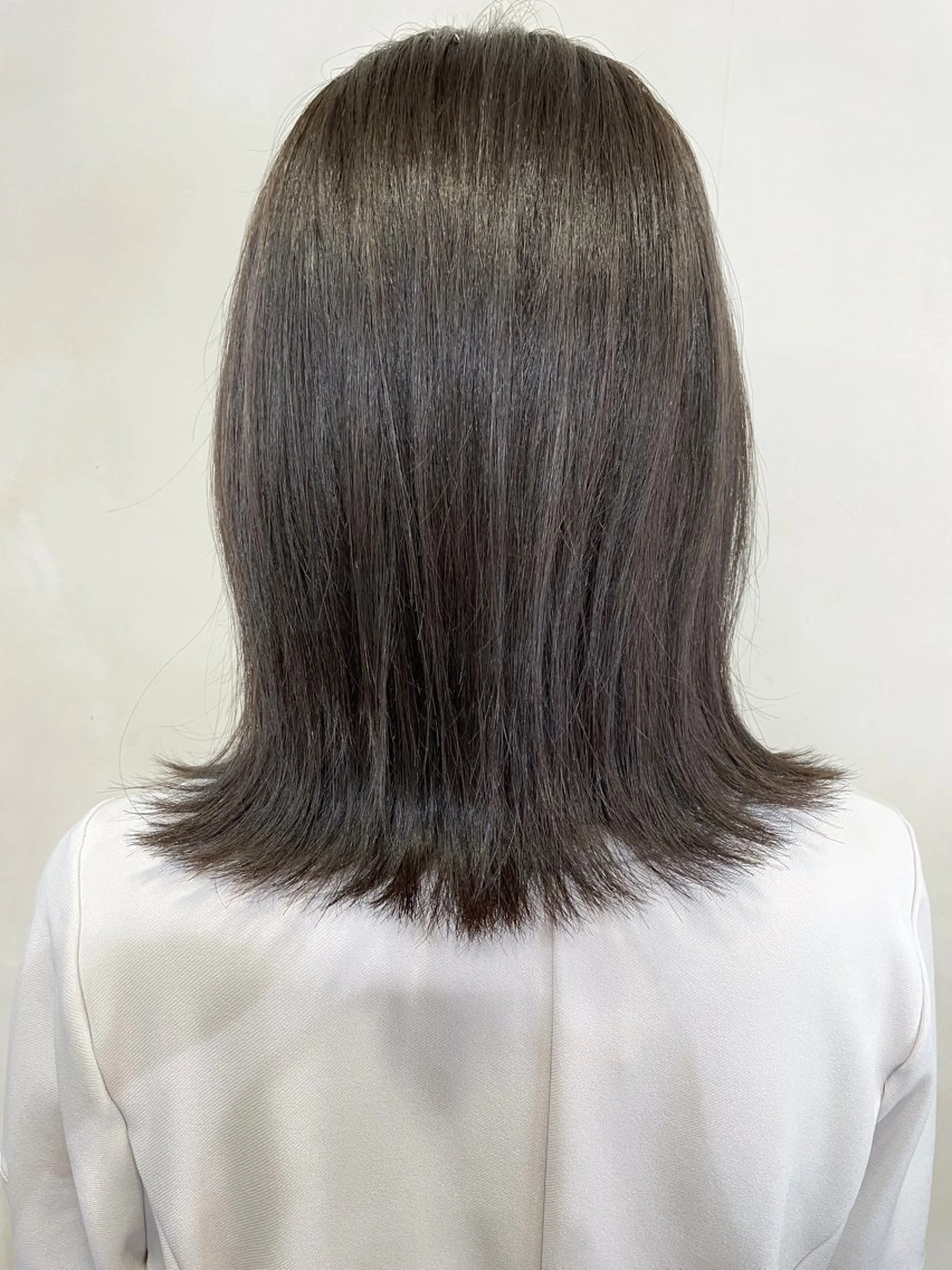 ミディアム カット ヘアカラー ブリーチ／ 髪質改善／ＲＹＯのヘアスタイル