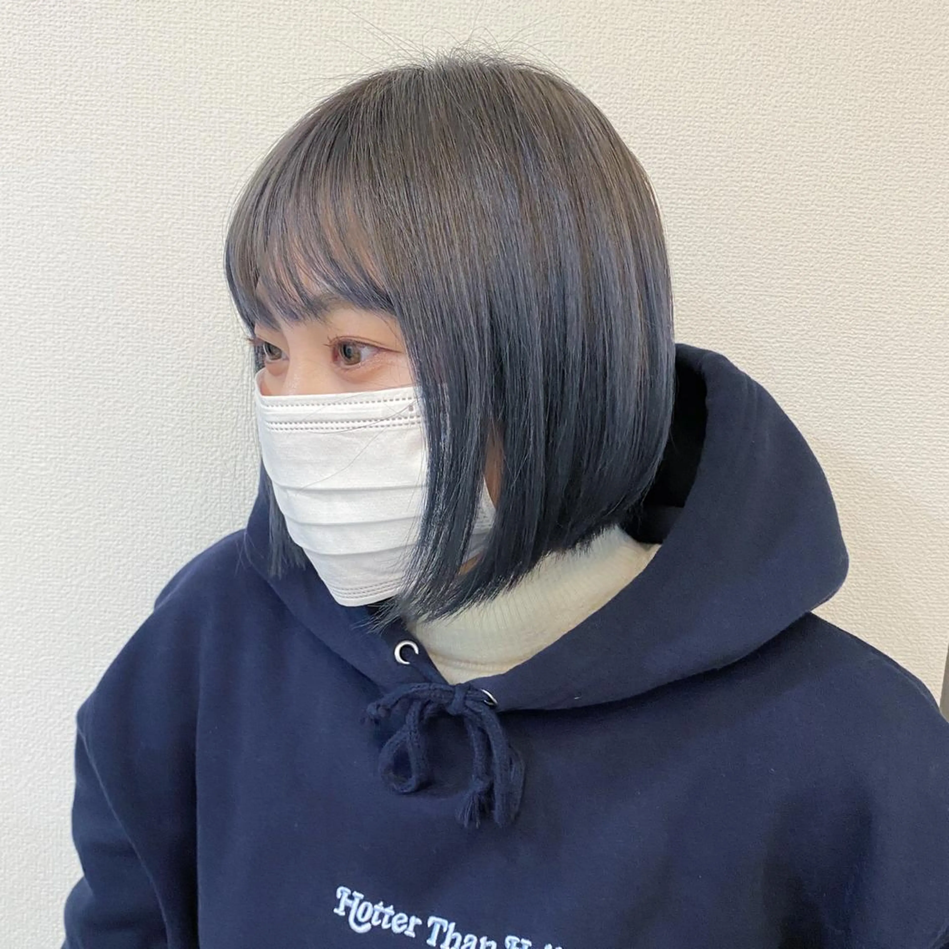 【ストケアコース】カット＋カラーリング＋ナチュラルストレートパーマ＋ヘアマスクトリートメントの写真