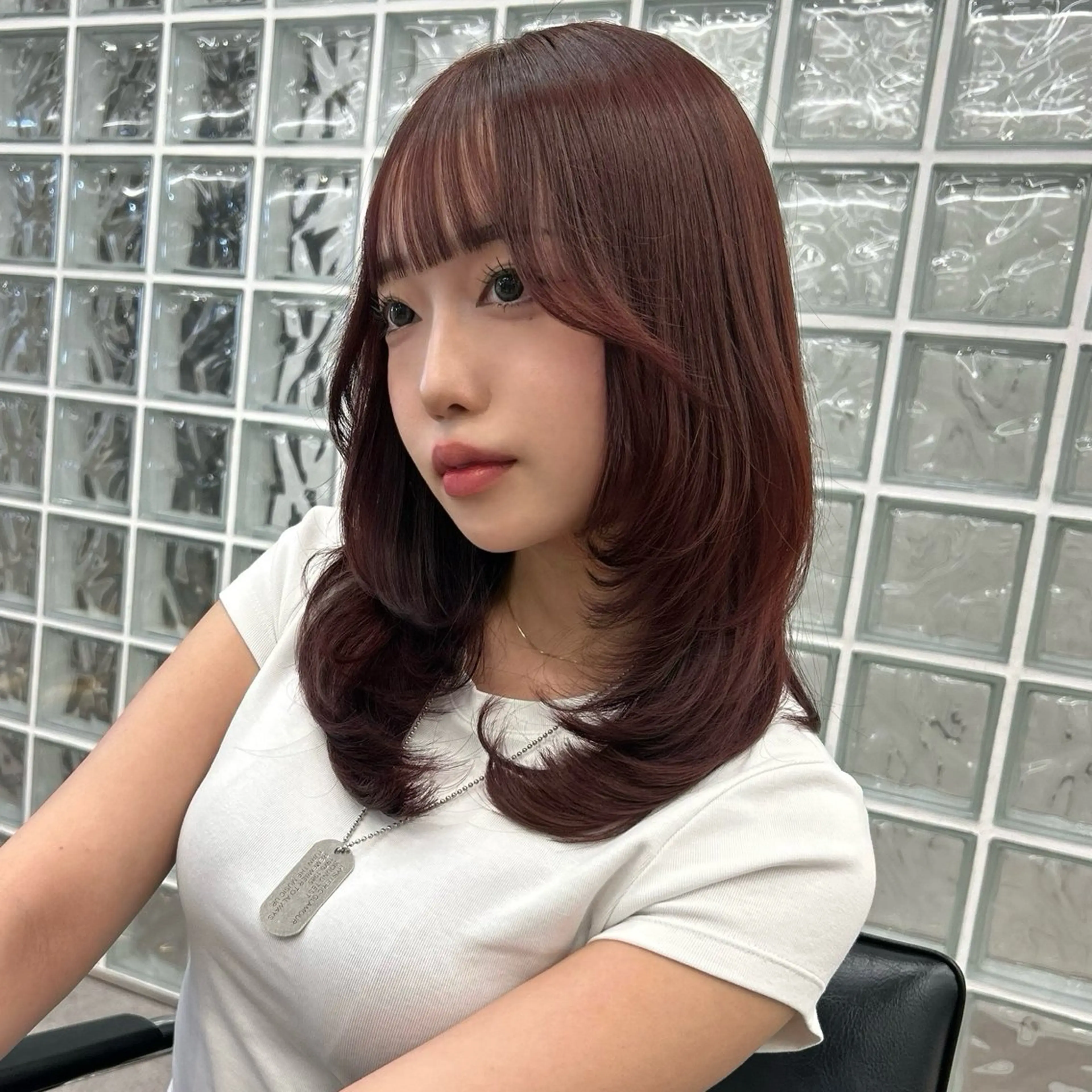 セミロング Beleza jinnan所属・🖤ブリーチカラー/ rino🖤のヘアスタイル