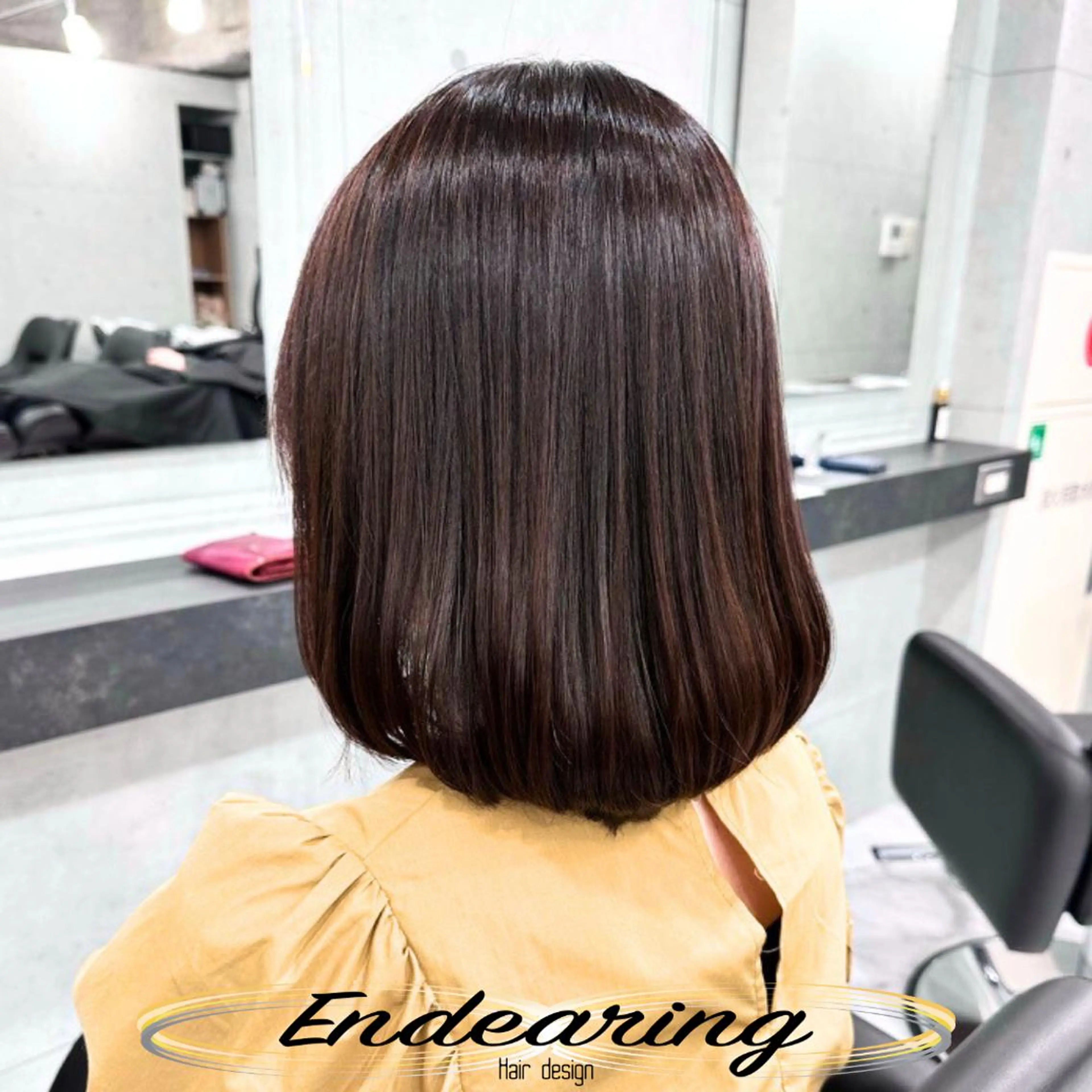 カラー ブラウンカラー 透明感カラー デート カット ヘアカラー Endearing 銀座/YOKOのヘアスタイル