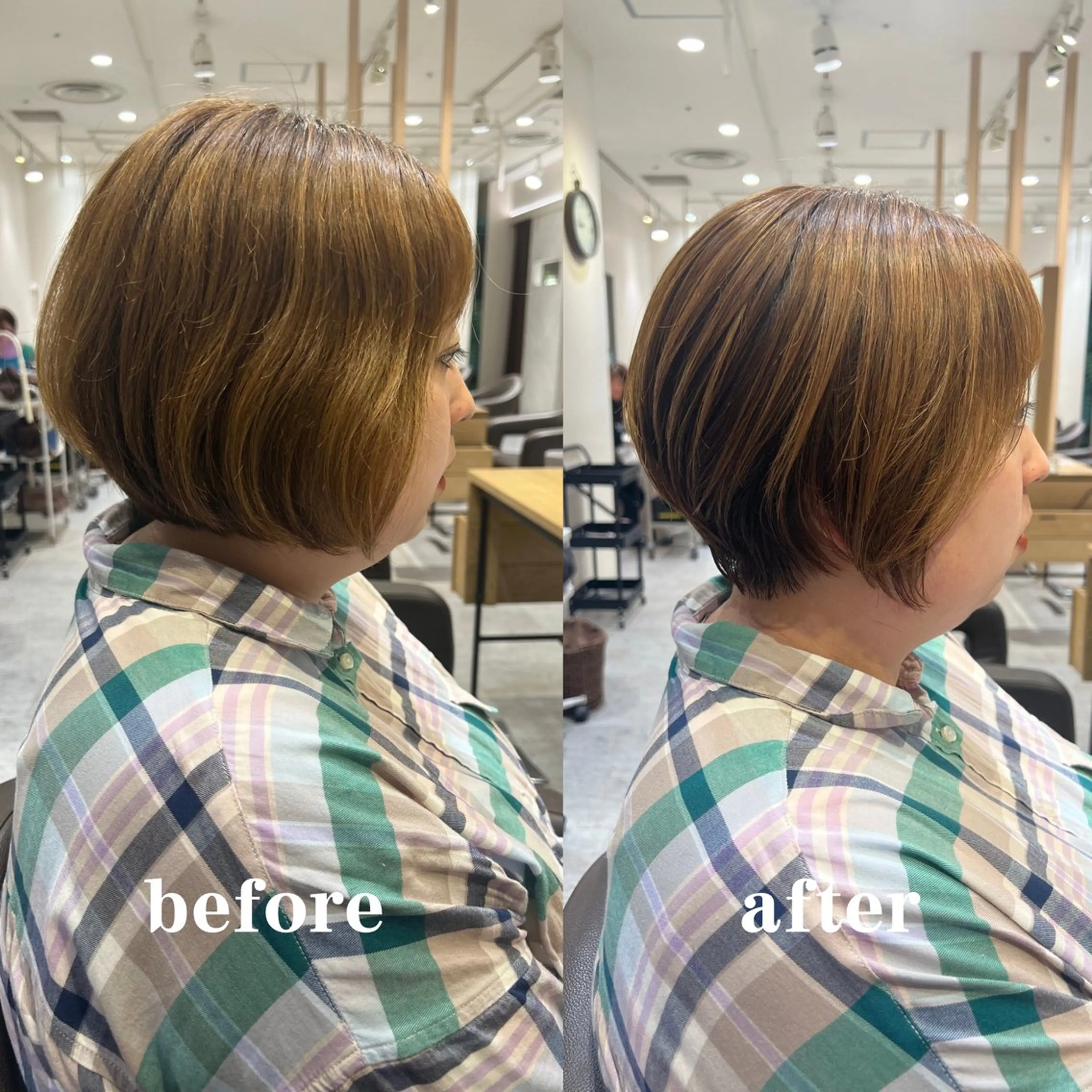 ショート 丸みショート 似合わせカット ショートヘア レイヤー/似合わせ カット横川夕華🫧のヘアスタイル