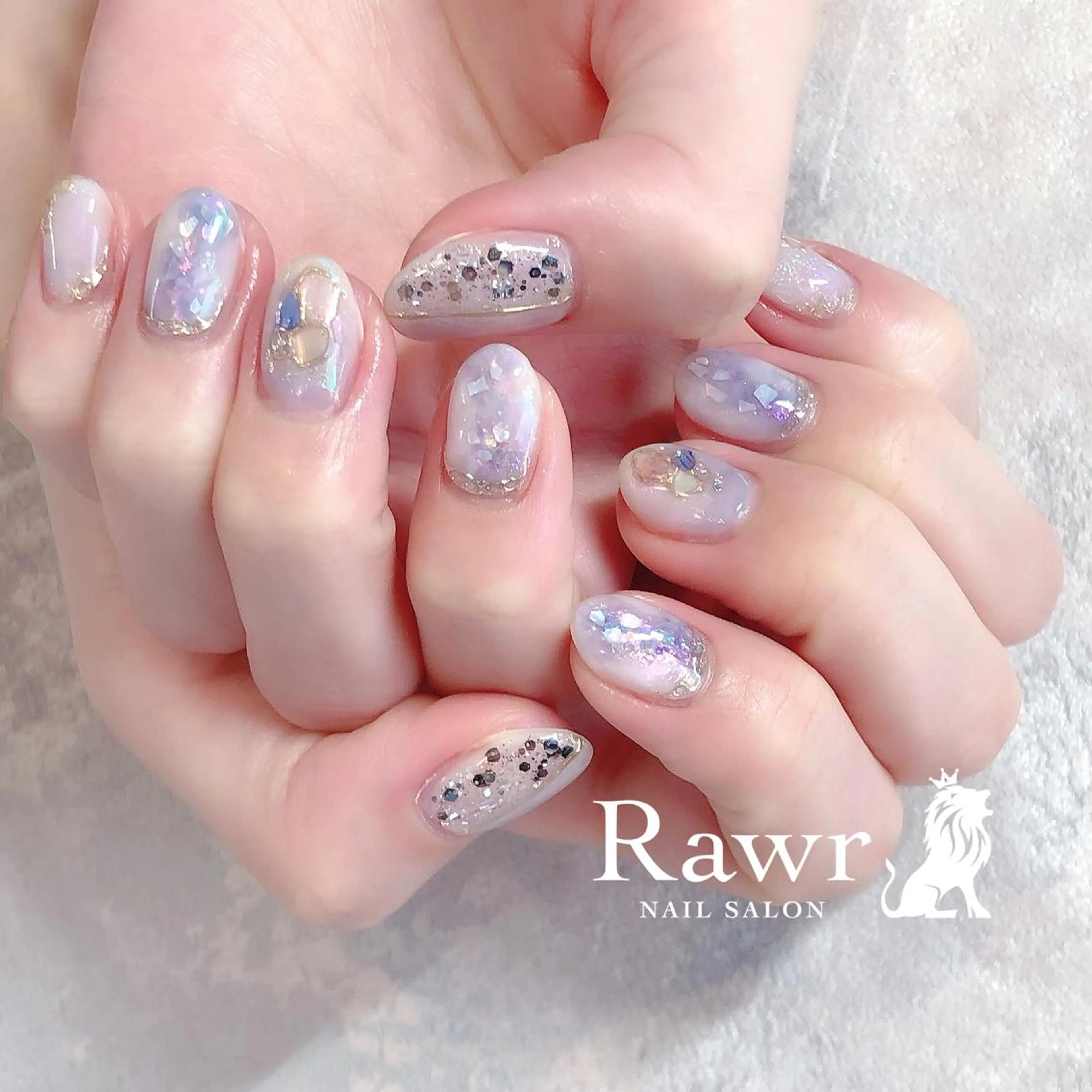 ネイル ハンドネイル Rawr / saoriのネイルデザイン