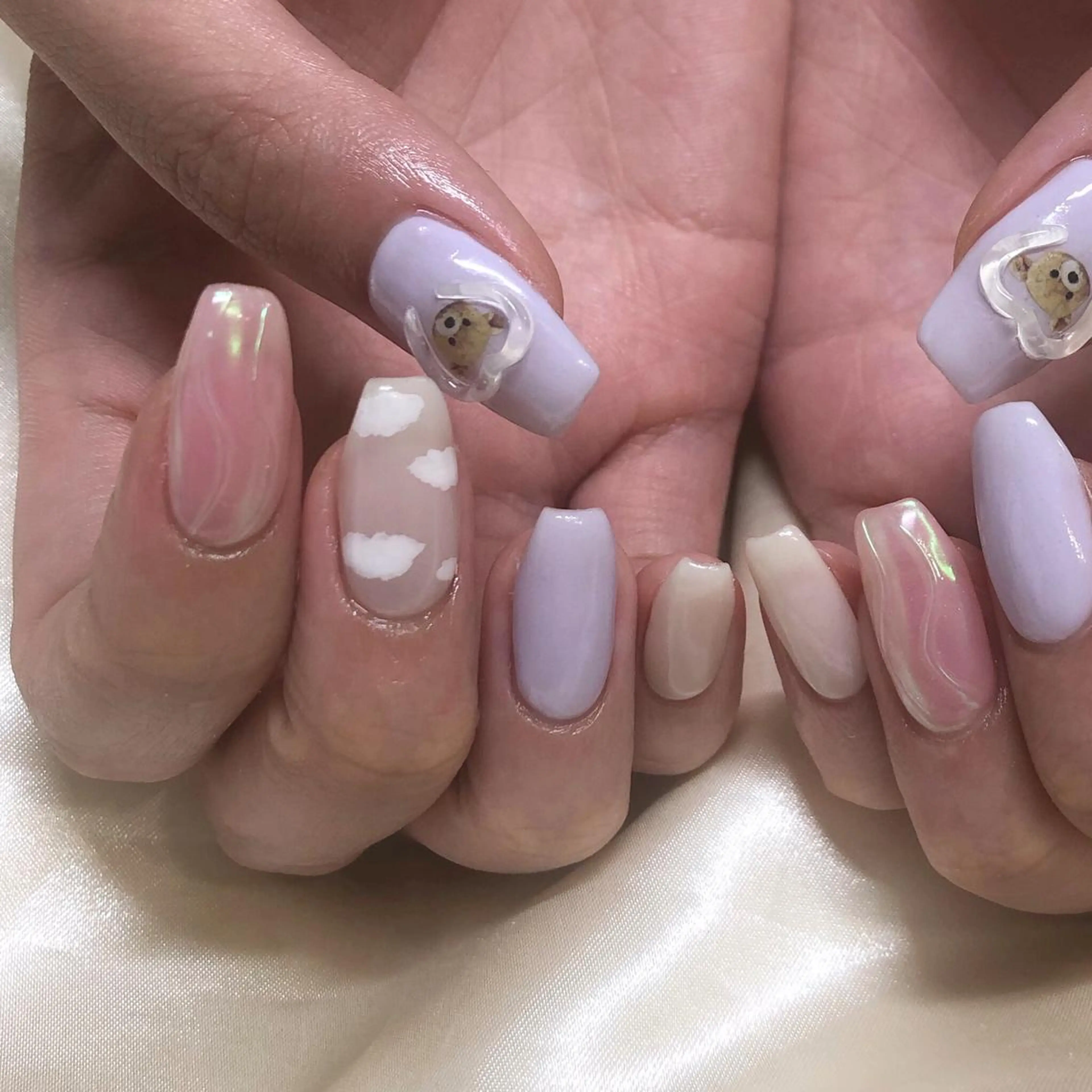 ネイル 持ち込み ハンドネイル ViViA momokaのネイルデザイン