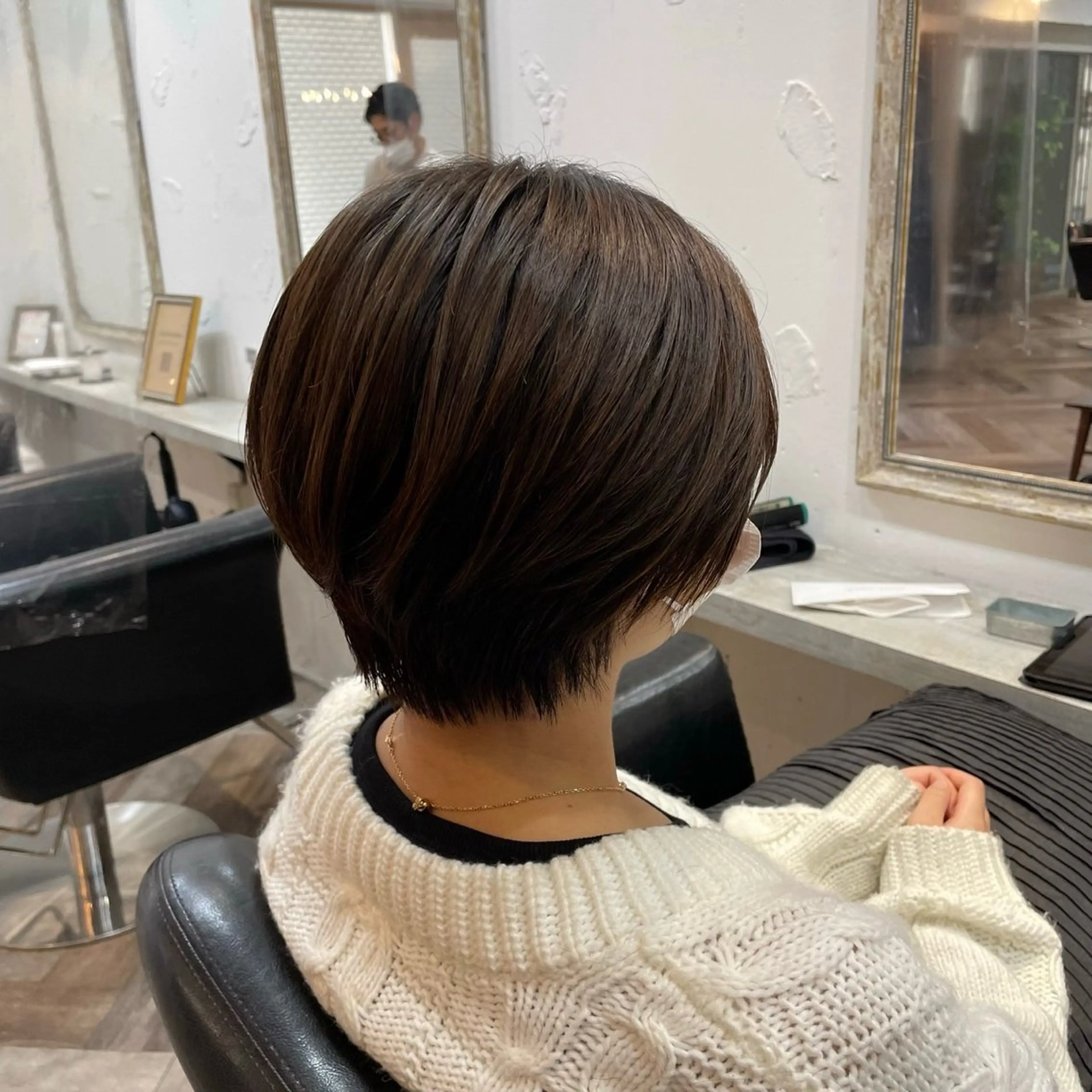 ショート 三浦 栞のヘアスタイル