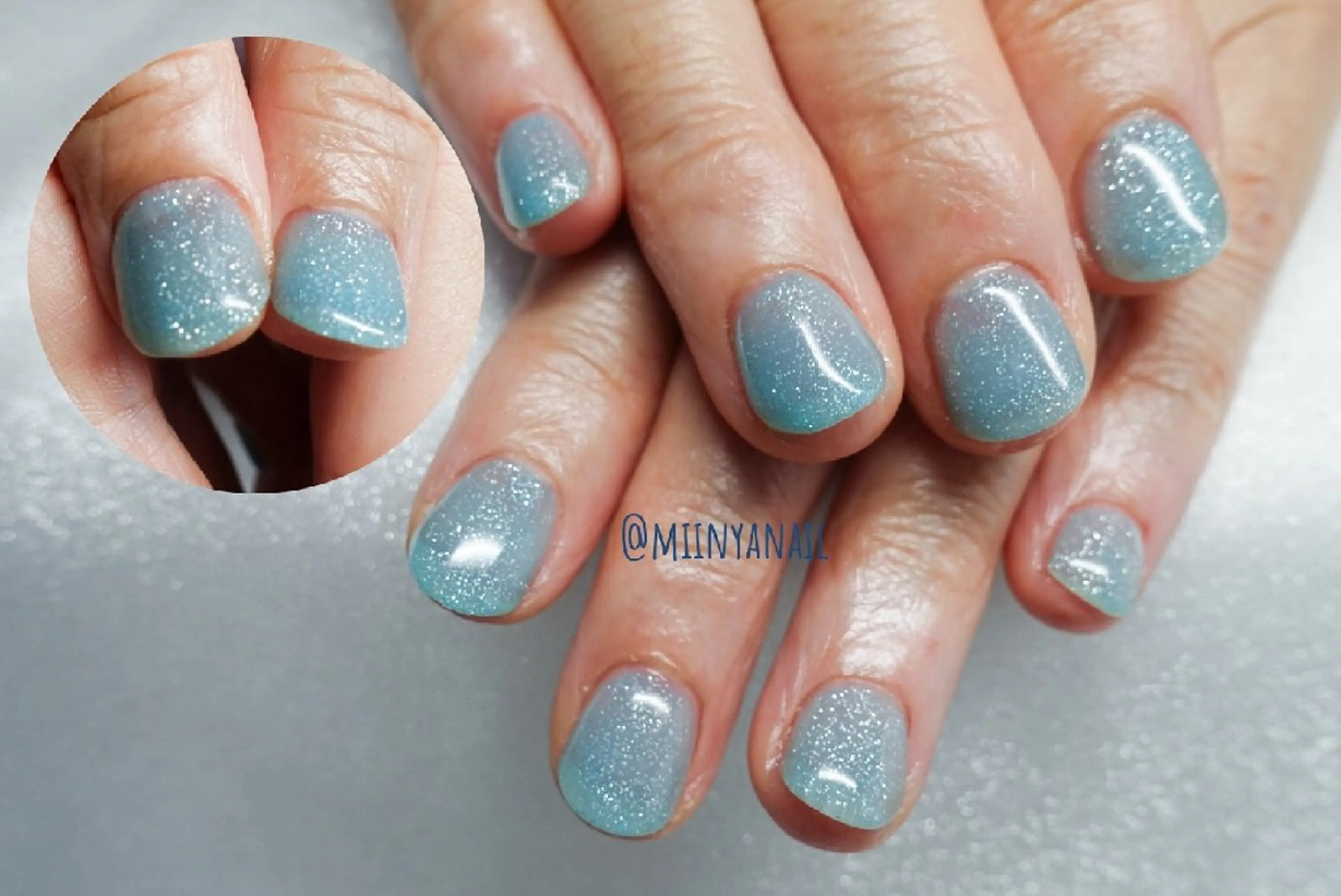 ネイル ワンカラーネイル miinyanail ミーニャネイルのネイルデザイン