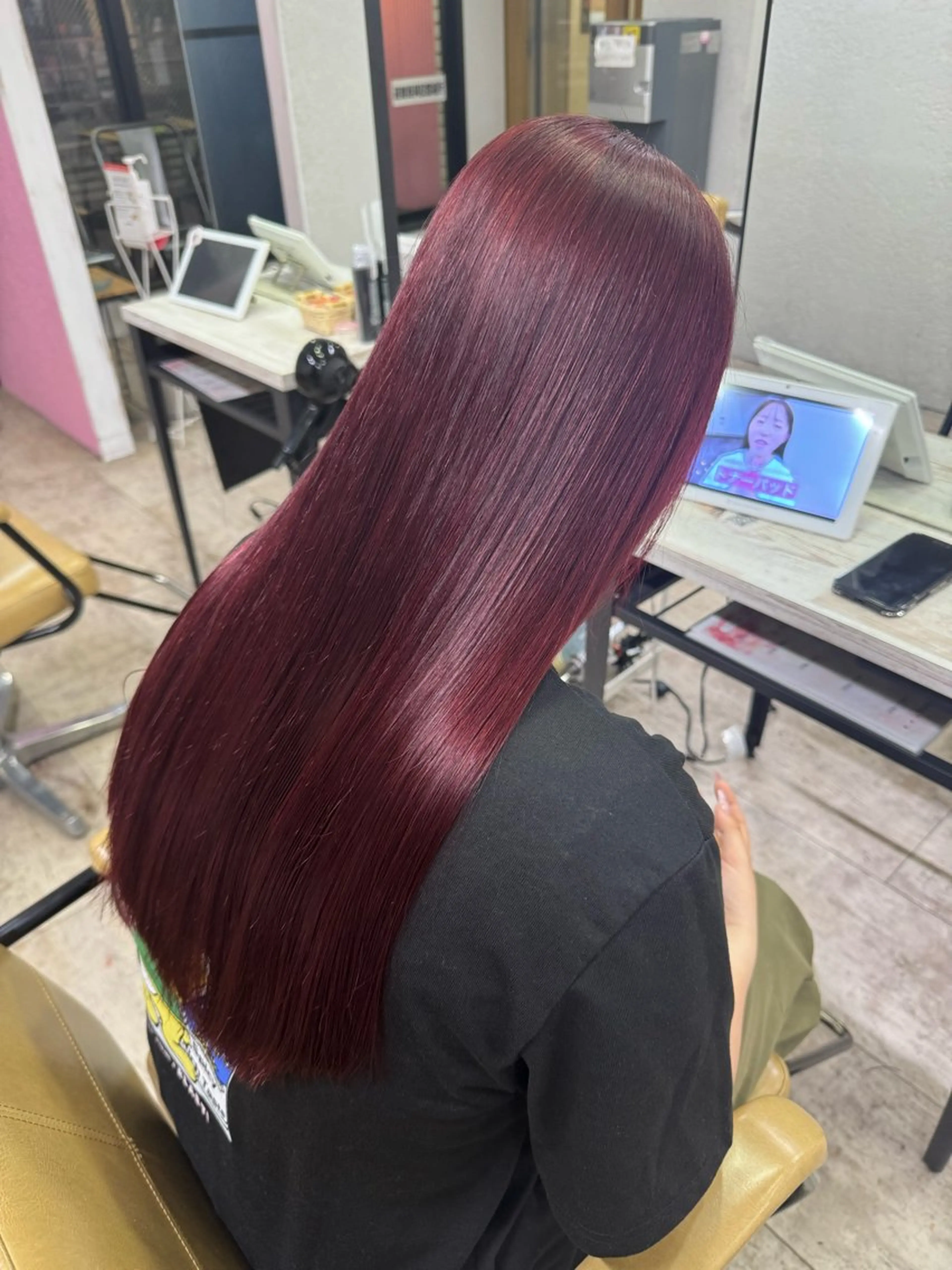 ロング カラー ヘアカラー トリートメント 🍒Nagisa 🍒のヘアスタイル