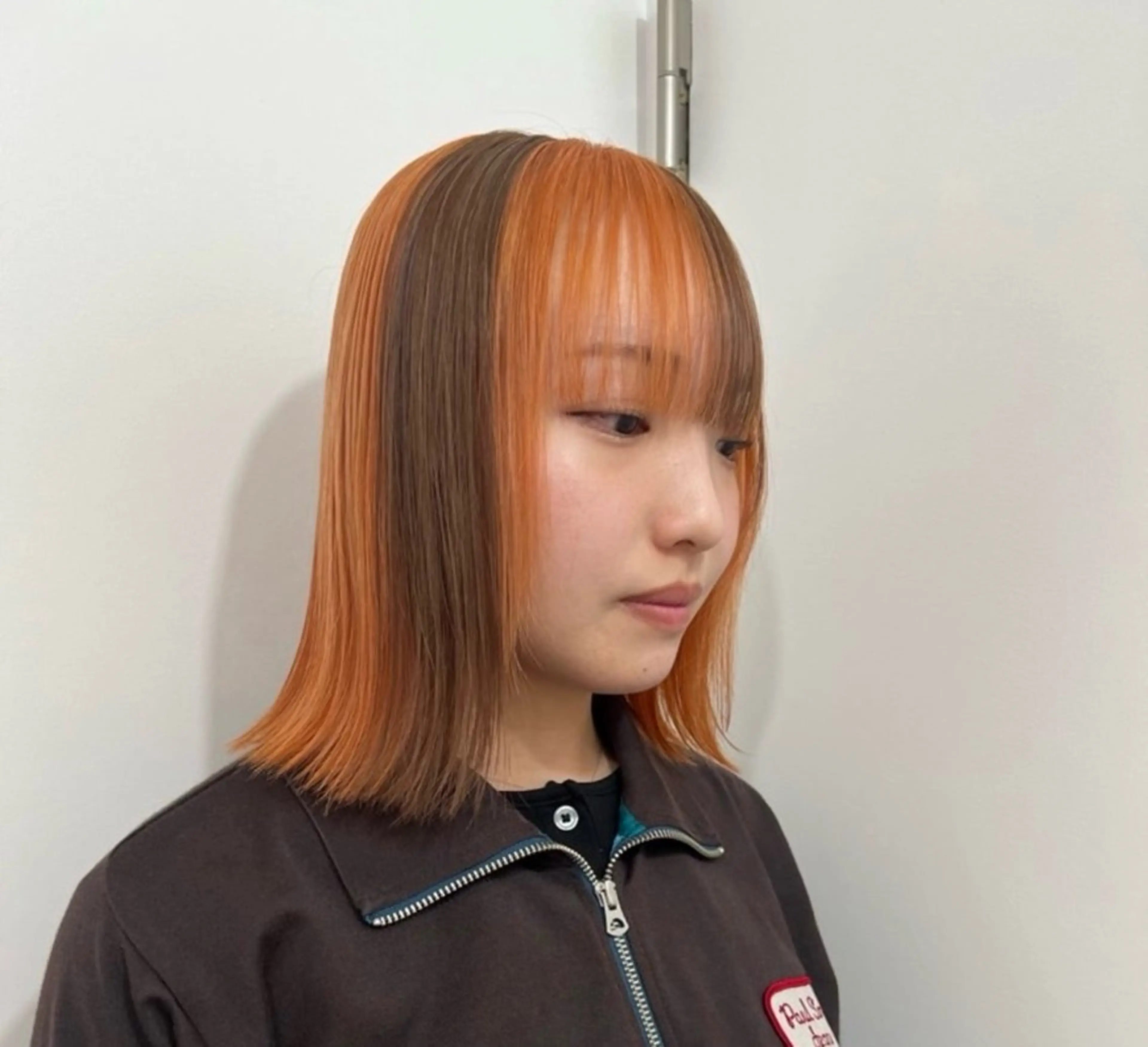 セミロング 💎艶ハイトーン/ ハルカ💎のヘアスタイル