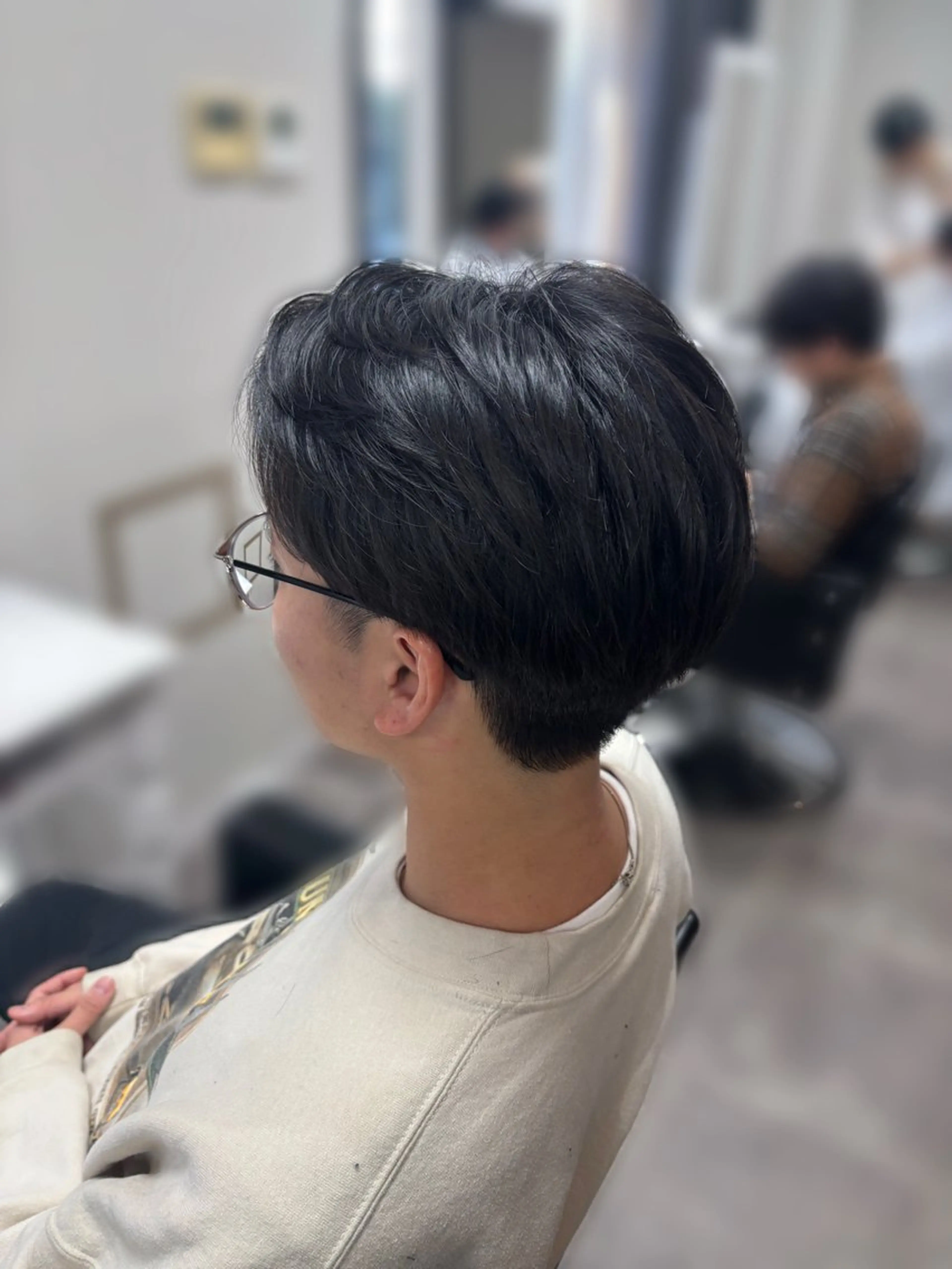 ショート カット アンククロス横浜関内店所属・ブリーチカラーカット /miinaのヘアスタイル