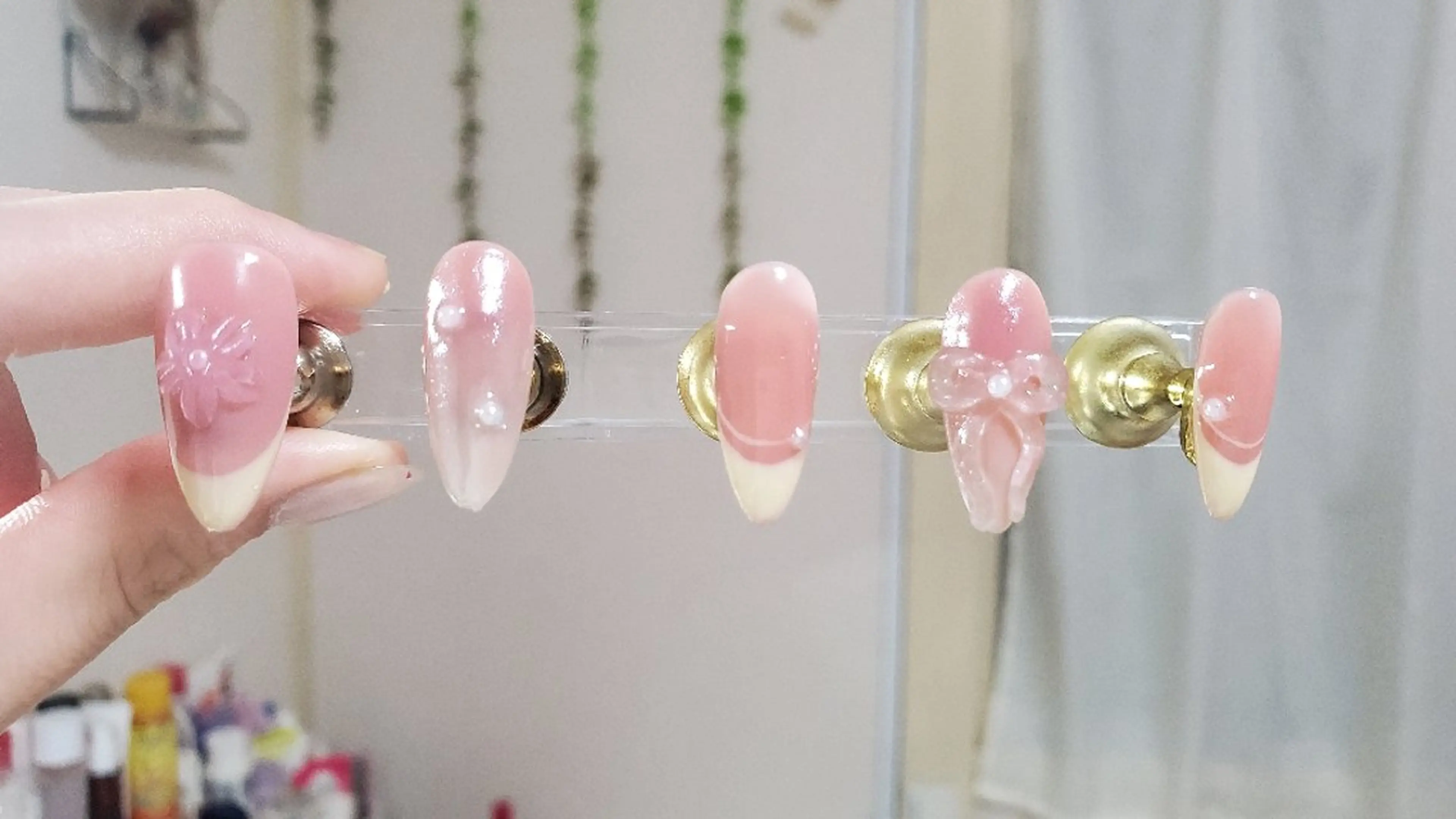 ネイル ハンドネイル もも もものネイルデザイン