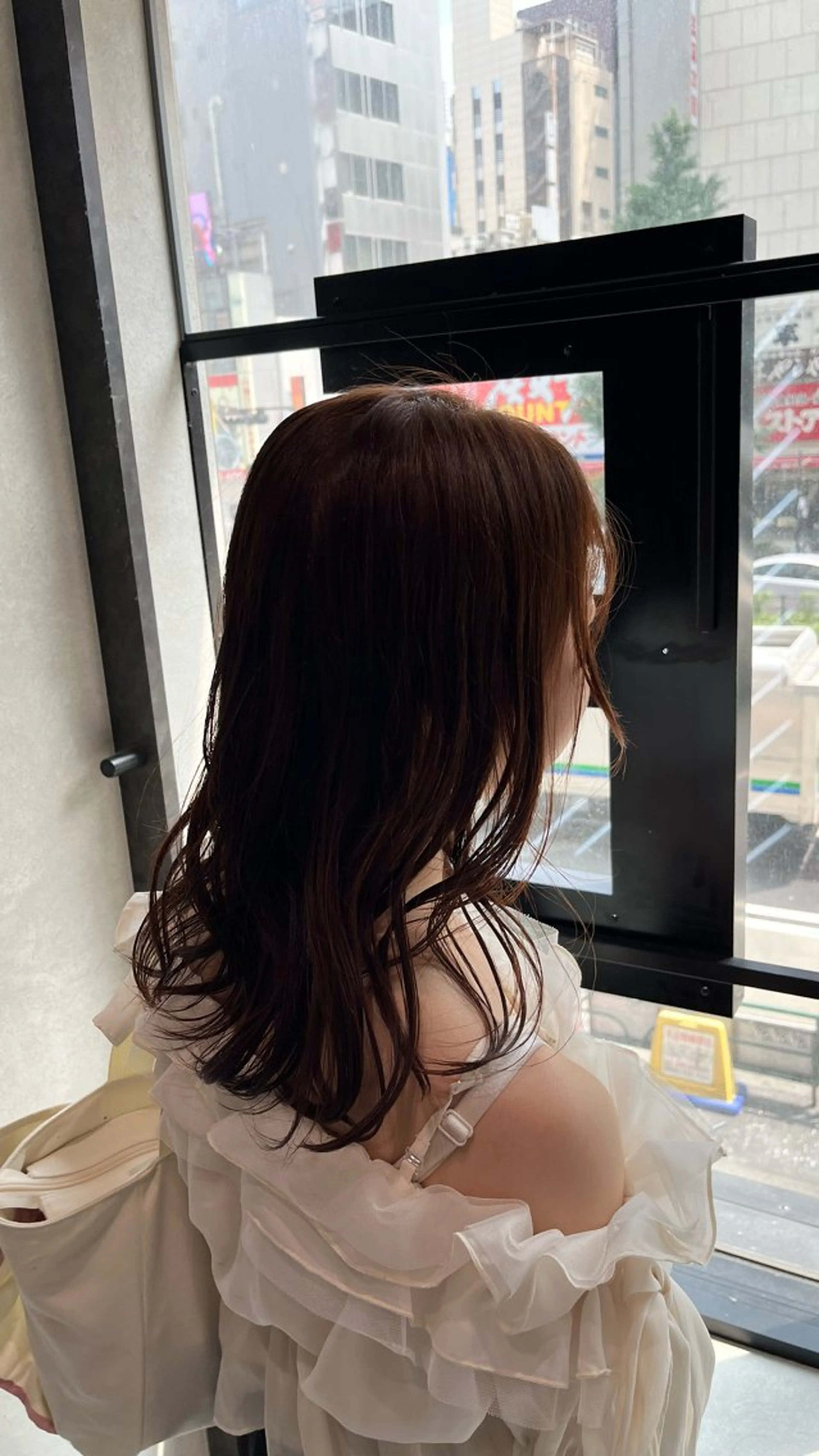 セミロング カラー 新宿/アシスタント AiNAのヘアスタイル